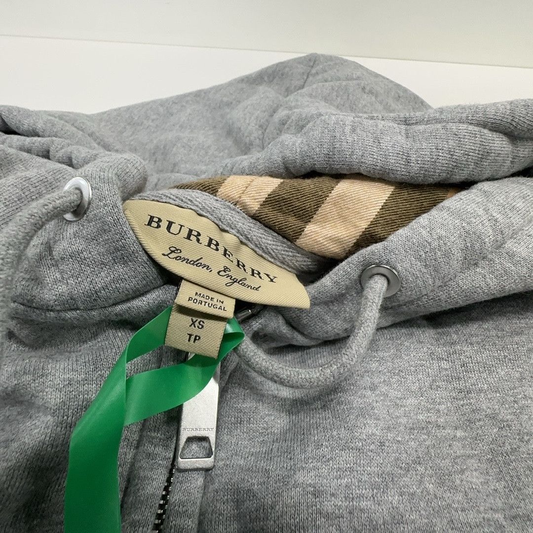 Burberry Burberry Logo Zip Hoodie Size XS Size US XS / EU 42 / 0 - 3 Thumbnail