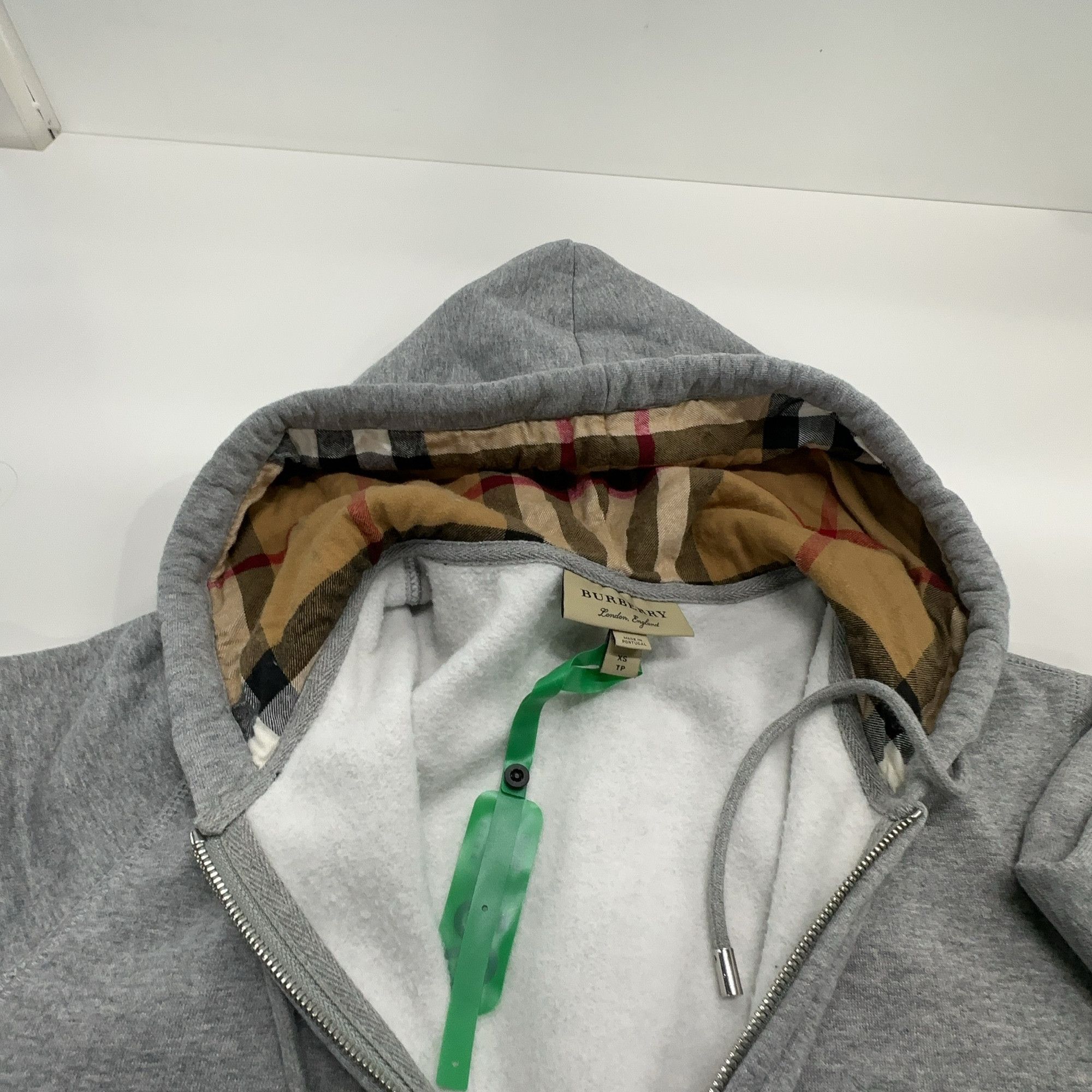 Burberry Burberry Logo Zip Hoodie Size XS Size US XS / EU 42 / 0 - 5 Thumbnail
