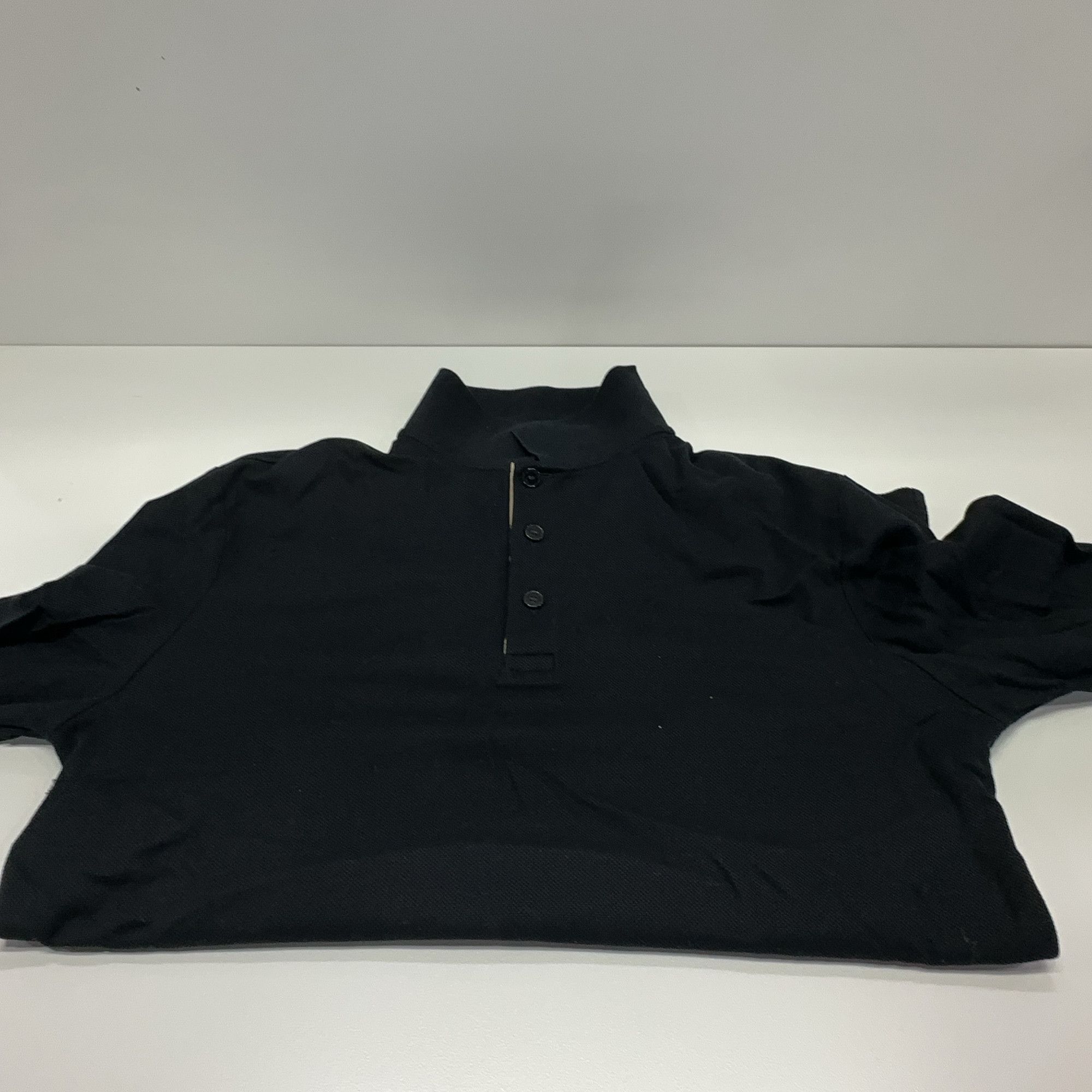 Burberry Burberry Black Long Sleeve Polo Size S Size US S / EU 44-46 / 1 - 6 Thumbnail