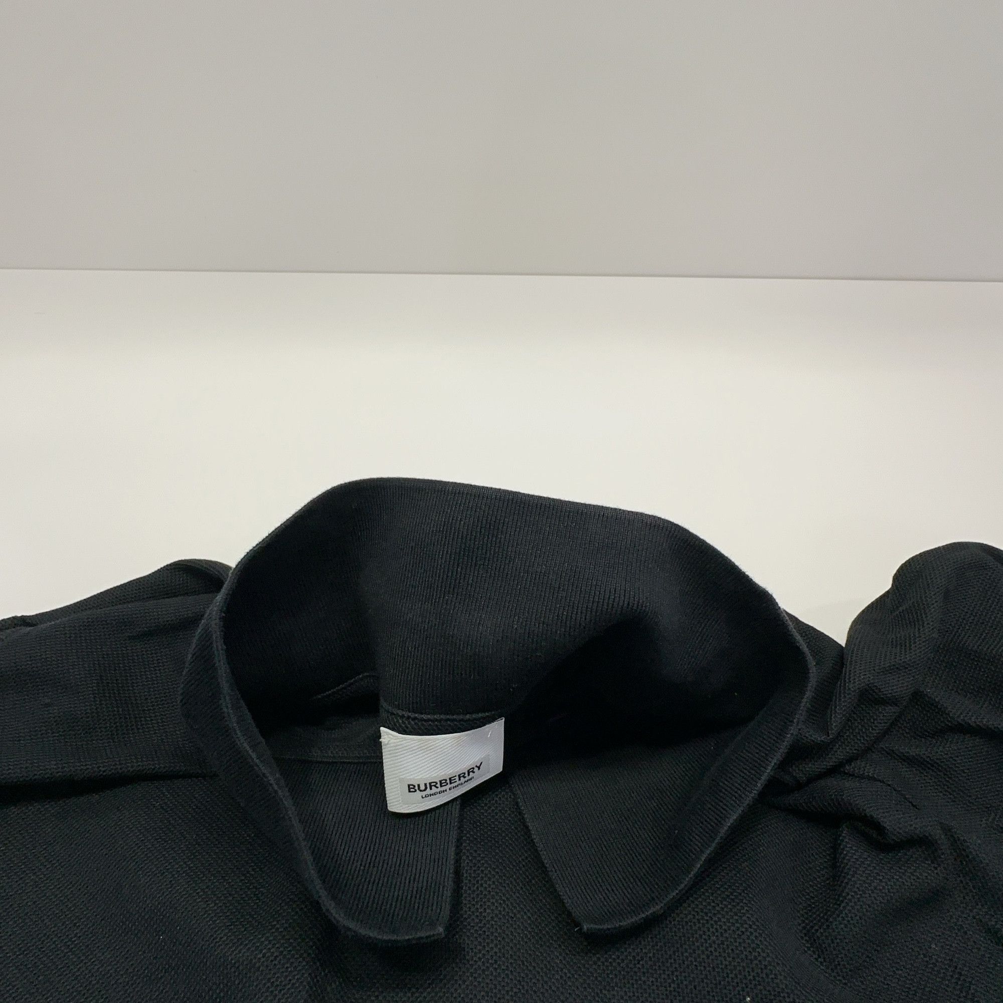 Burberry Burberry Black Long Sleeve Polo Size S Size US S / EU 44-46 / 1 - 5 Thumbnail