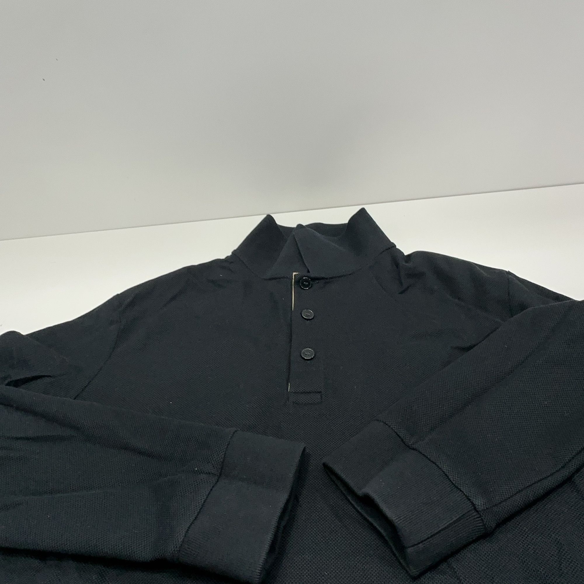 Burberry Burberry Black Long Sleeve Polo Size S Size US S / EU 44-46 / 1 - 9 Thumbnail