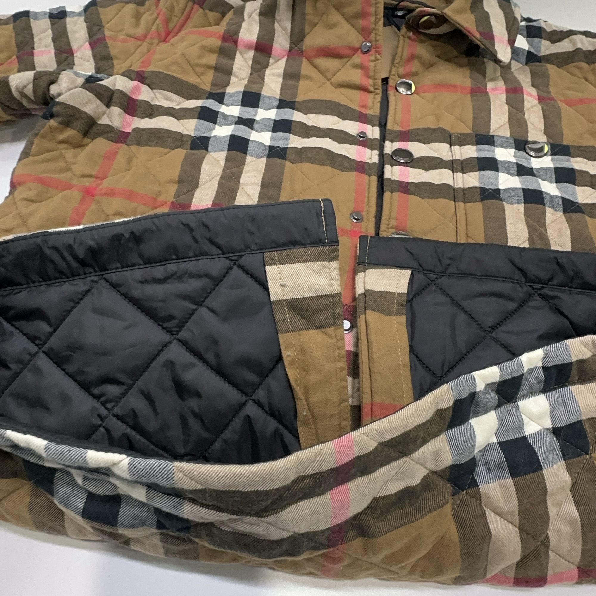 Burberry Burberry Quilted Check Jacket Size XS Size US XS / EU 42 / 0 - 9 Thumbnail