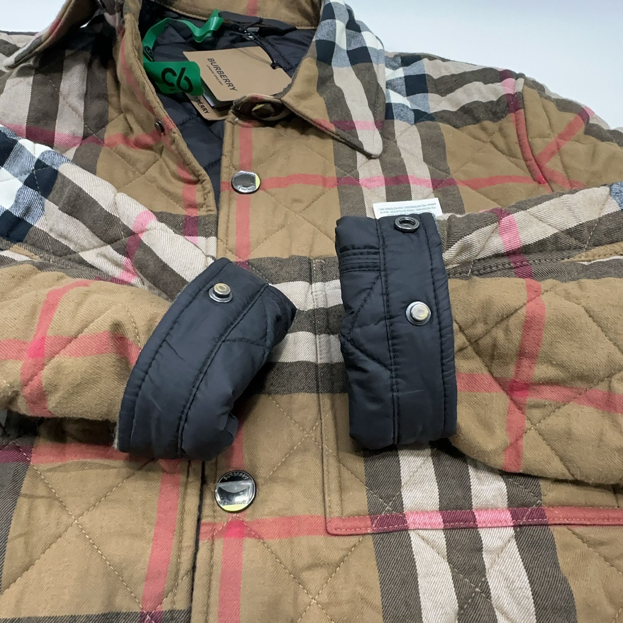 Burberry Burberry Quilted Check Jacket Size XS Size US XS / EU 42 / 0 - 8 Thumbnail