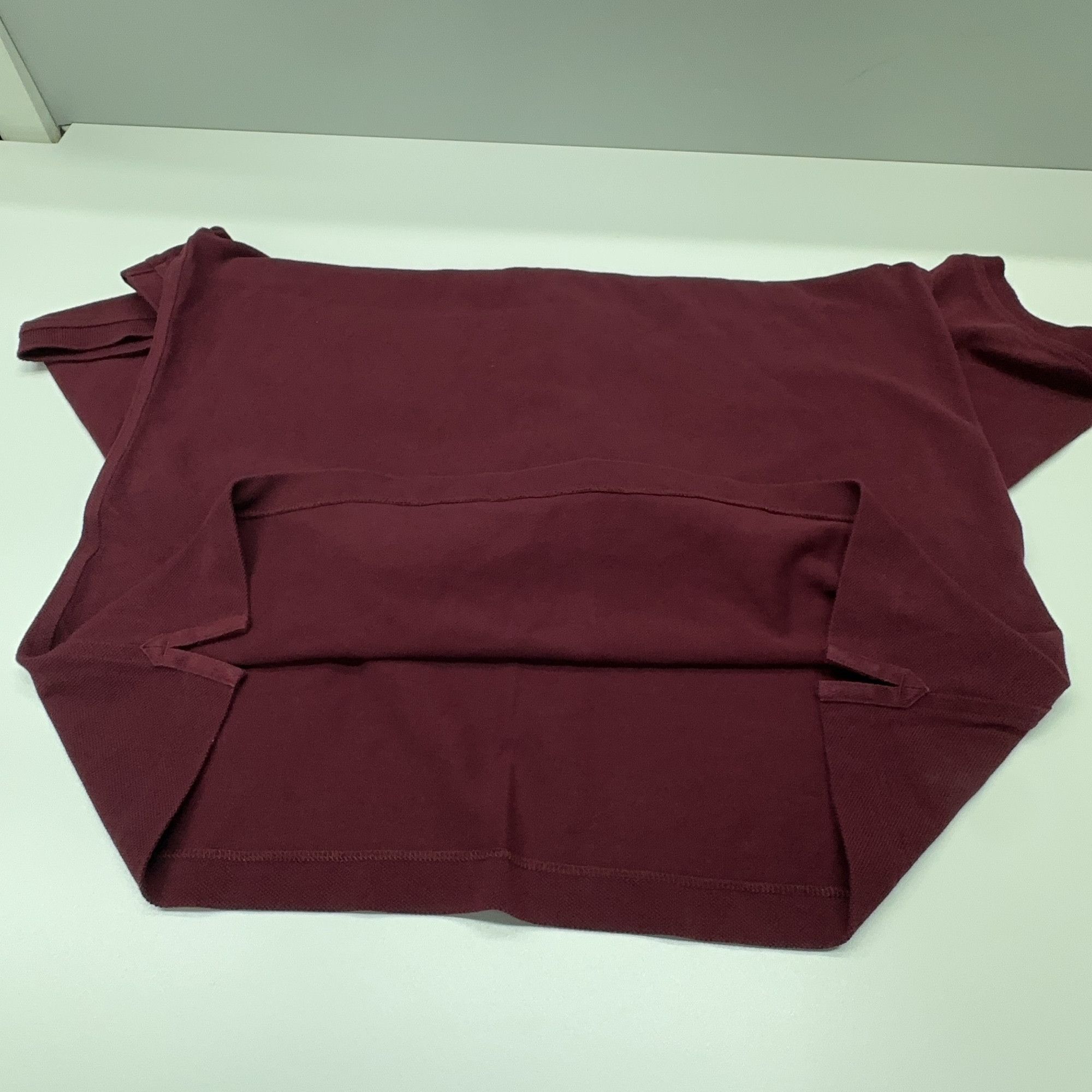 Burberry Burberry Burgundy Polo Shirt Size M Size US M / EU 48-50 / 2 - 10 Thumbnail
