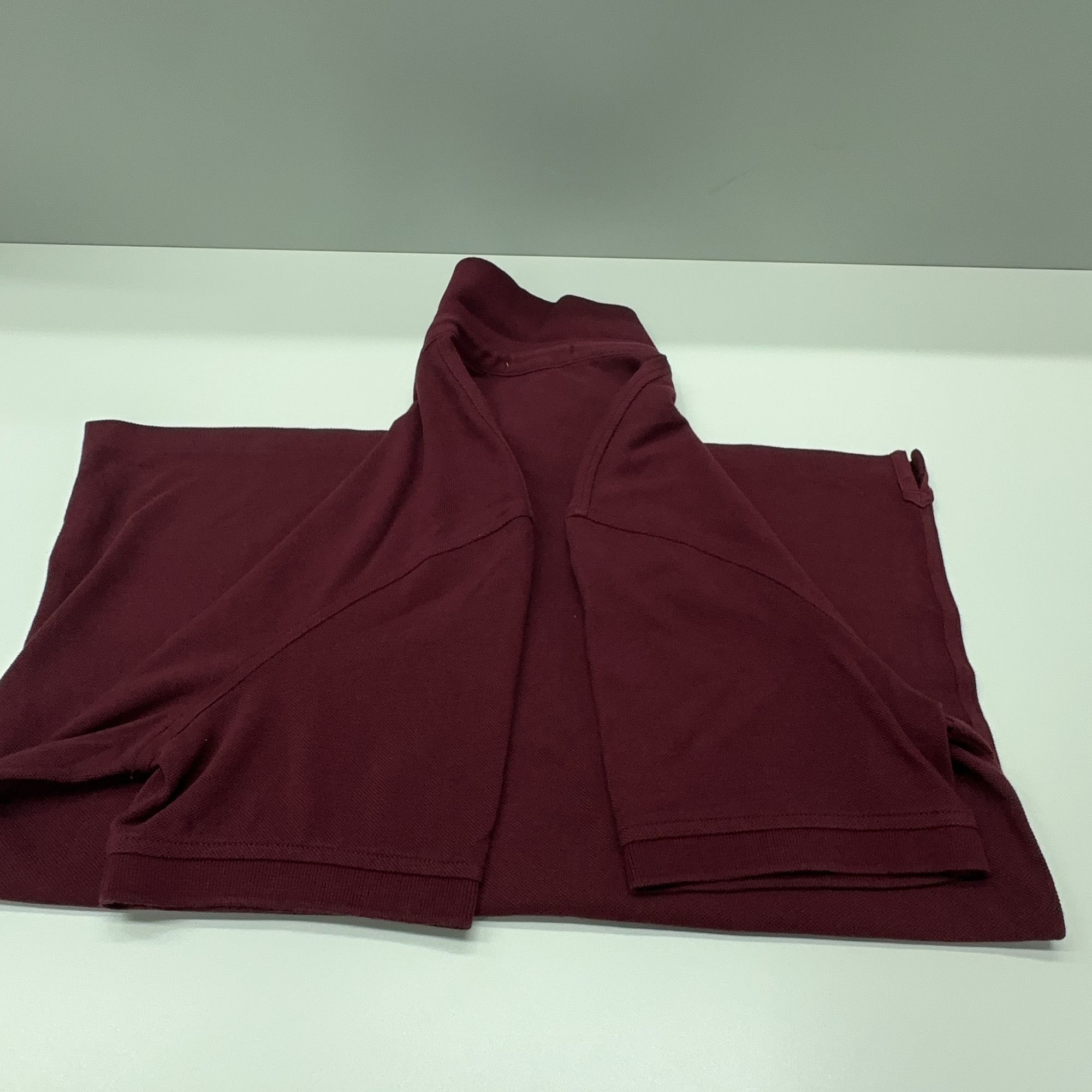 Burberry Burberry Burgundy Polo Shirt Size M Size US M / EU 48-50 / 2 - 12 Thumbnail