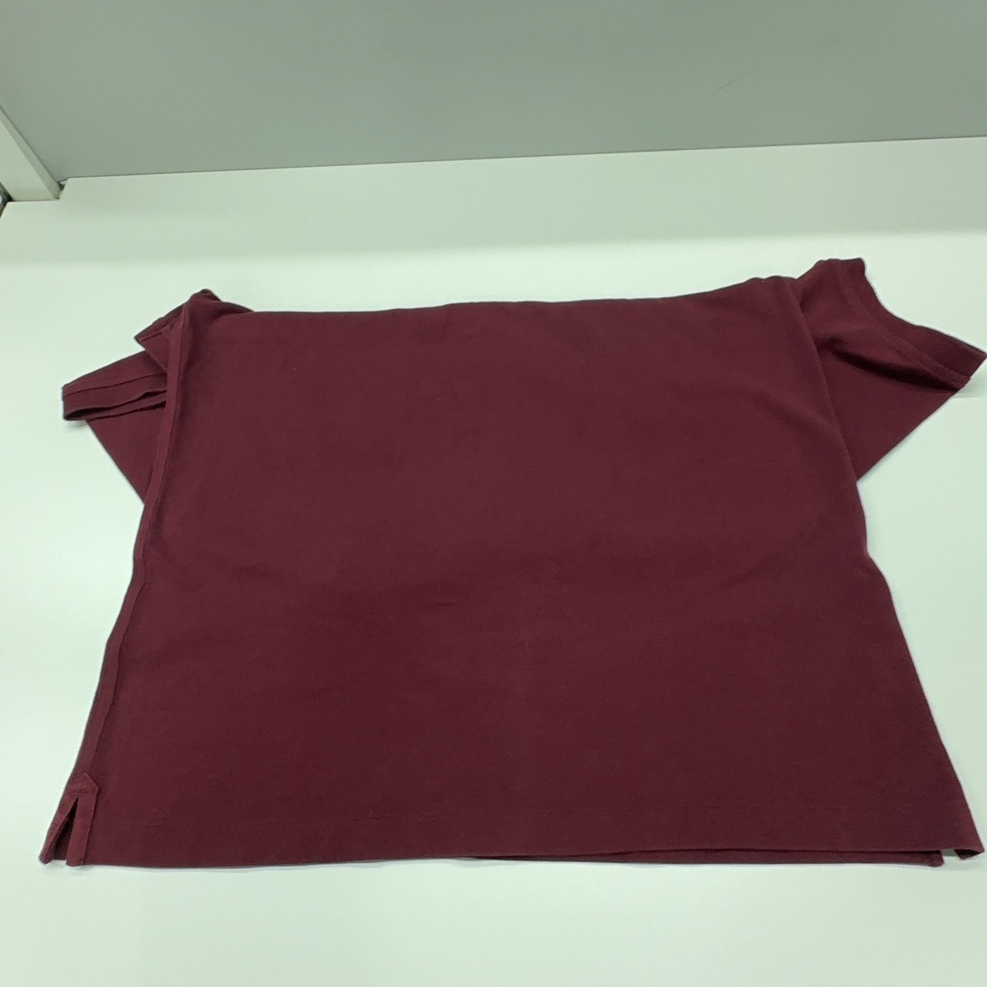 Burberry Burberry Burgundy Polo Shirt Size M Size US M / EU 48-50 / 2 - 9 Thumbnail