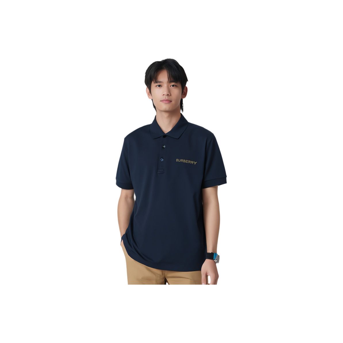 Burberry Burberry Logo Embroidered Polo Size S Size US S / EU 44-46 / 1 - 14 Thumbnail