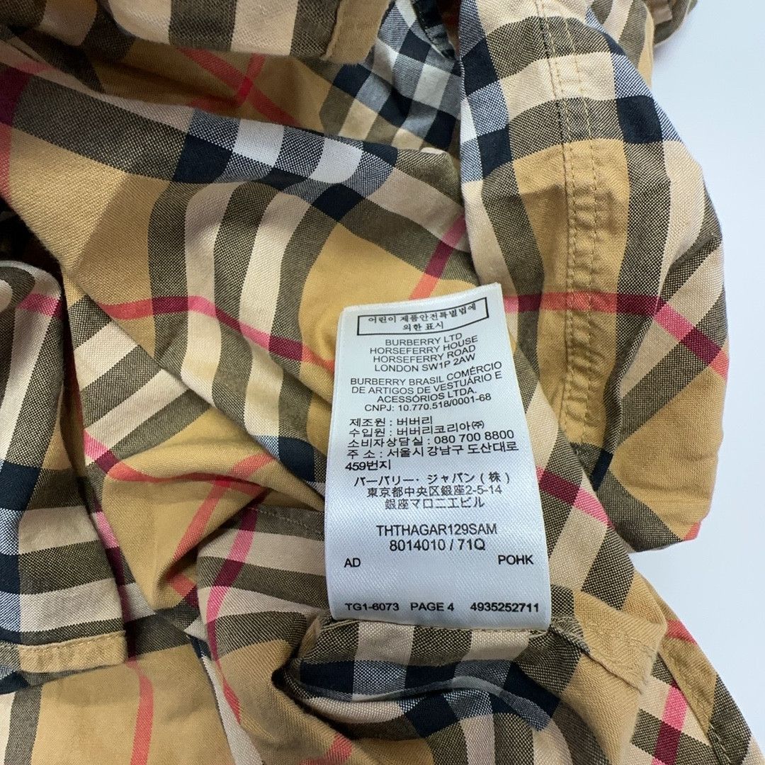 Burberry Burberry Vintage Check Button Up Shirt Size 2 Size XS / US 0-2 / IT 36-38 - 3 Thumbnail