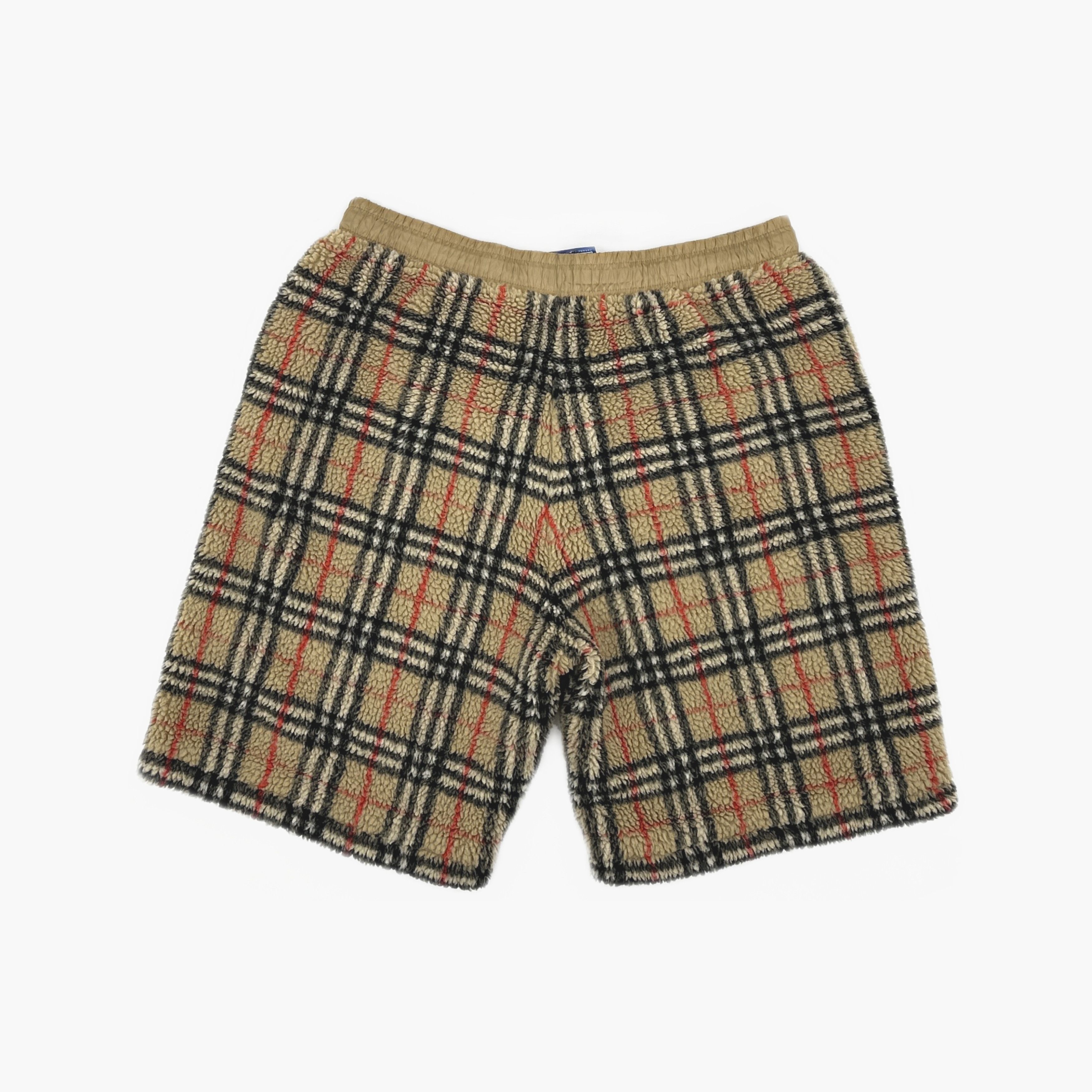 Burberry Burberry Plaid Fleece Shorts Size XL Size US 36 / EU 52 - 2 Thumbnail
