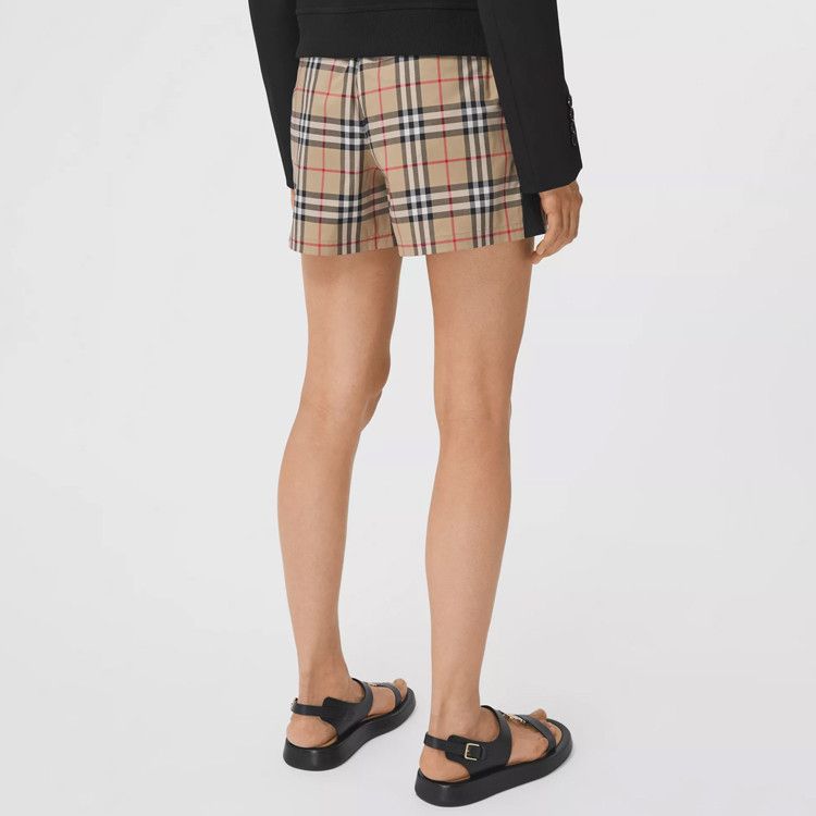 Burberry Burberry Check Cotton Shorts Size IT 36 Size 25" / US 0 / IT 36 - 12 Thumbnail