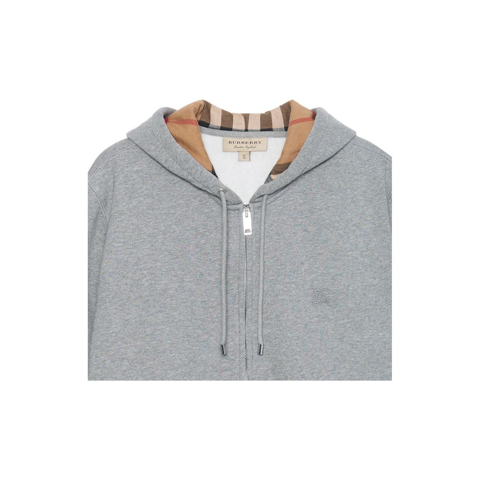 Burberry Burberry Logo Zip Hoodie Size M Size US M / EU 48-50 / 2 - 15 Thumbnail