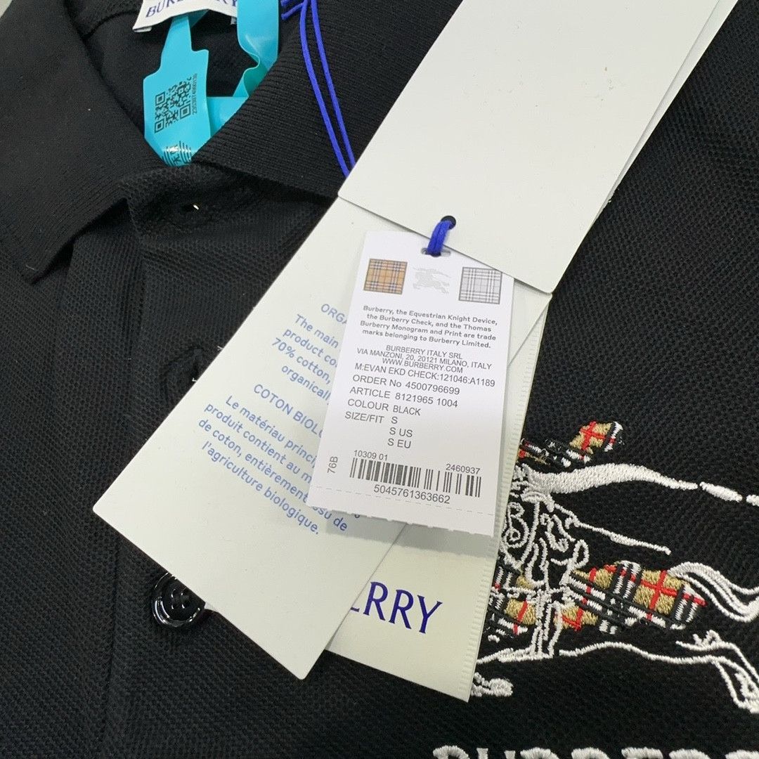 Burberry Burberry Equestrian Knight Logo Polo Shirt Size S Size US S / EU 44-46 / 1 - 3 Thumbnail