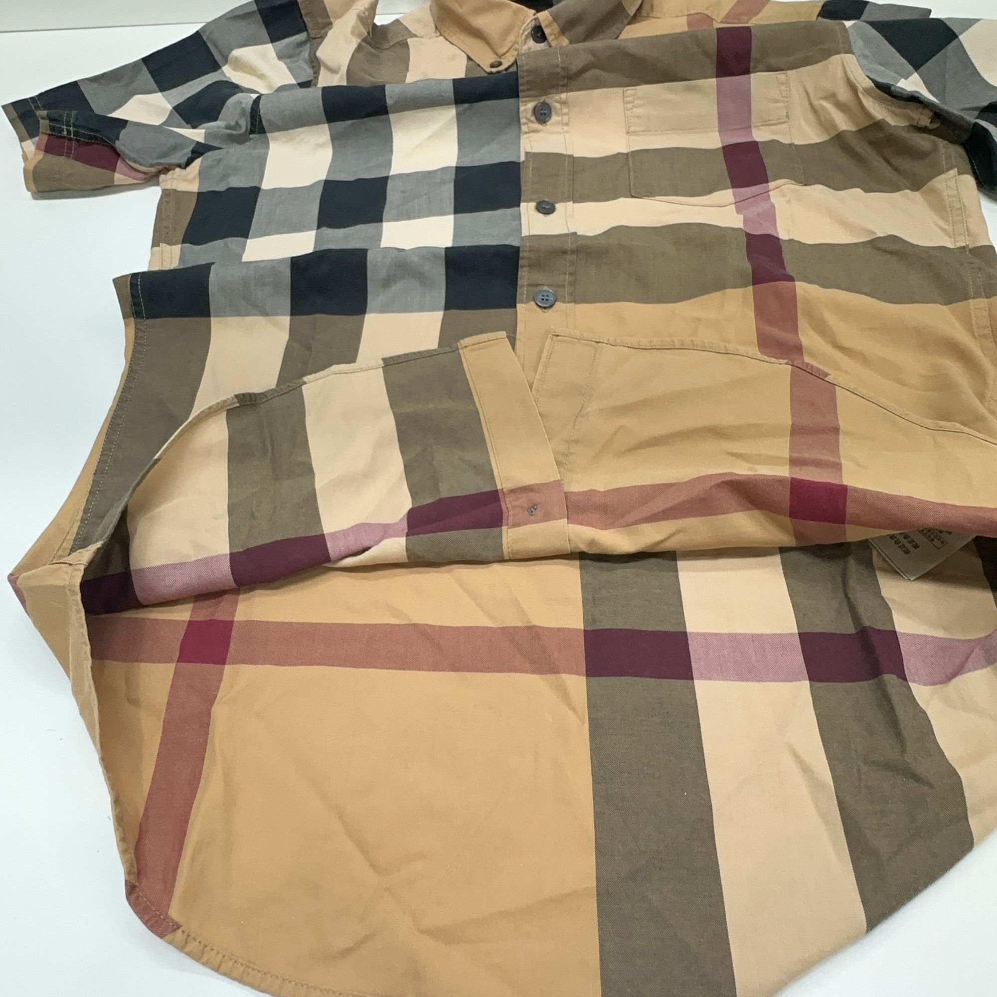 Burberry Burberry Check Button Up Shirt Size S Size US S / EU 44-46 / 1 - 6 Thumbnail