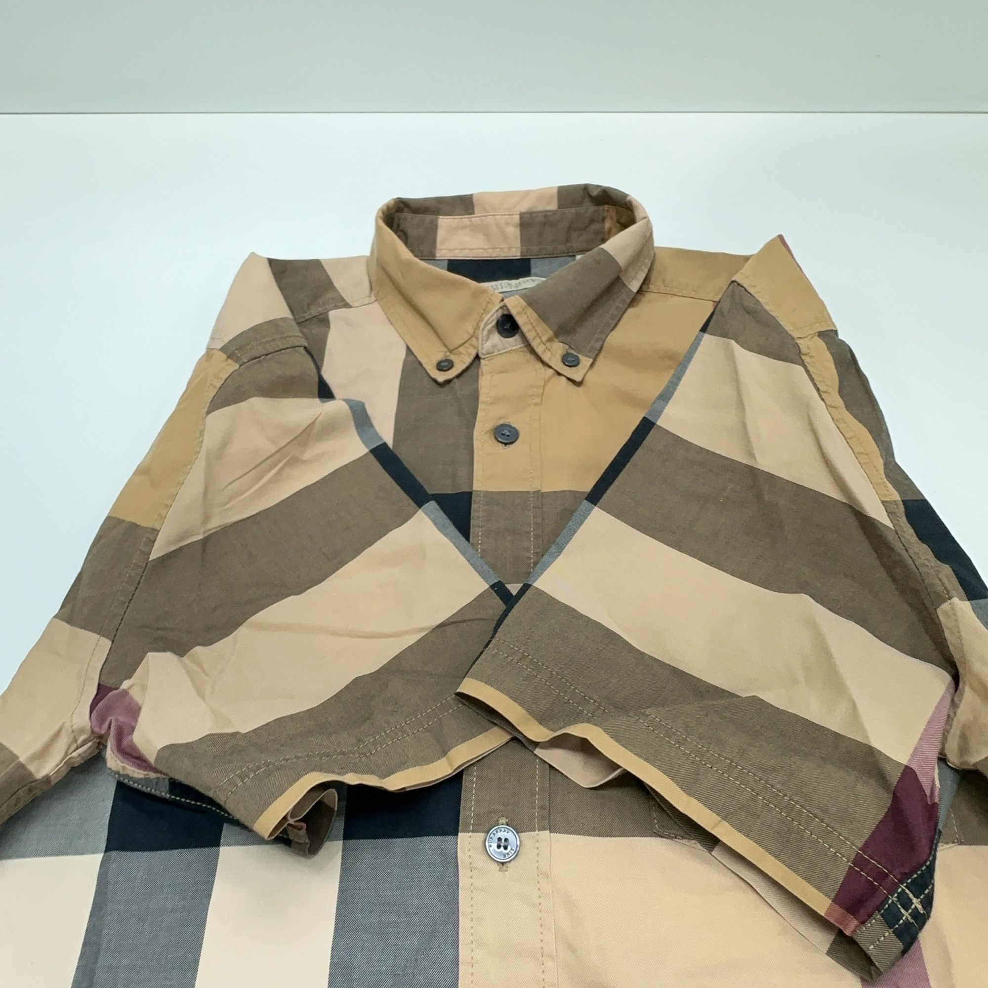Burberry Burberry Check Button Up Shirt Size S Size US S / EU 44-46 / 1 - 7 Thumbnail