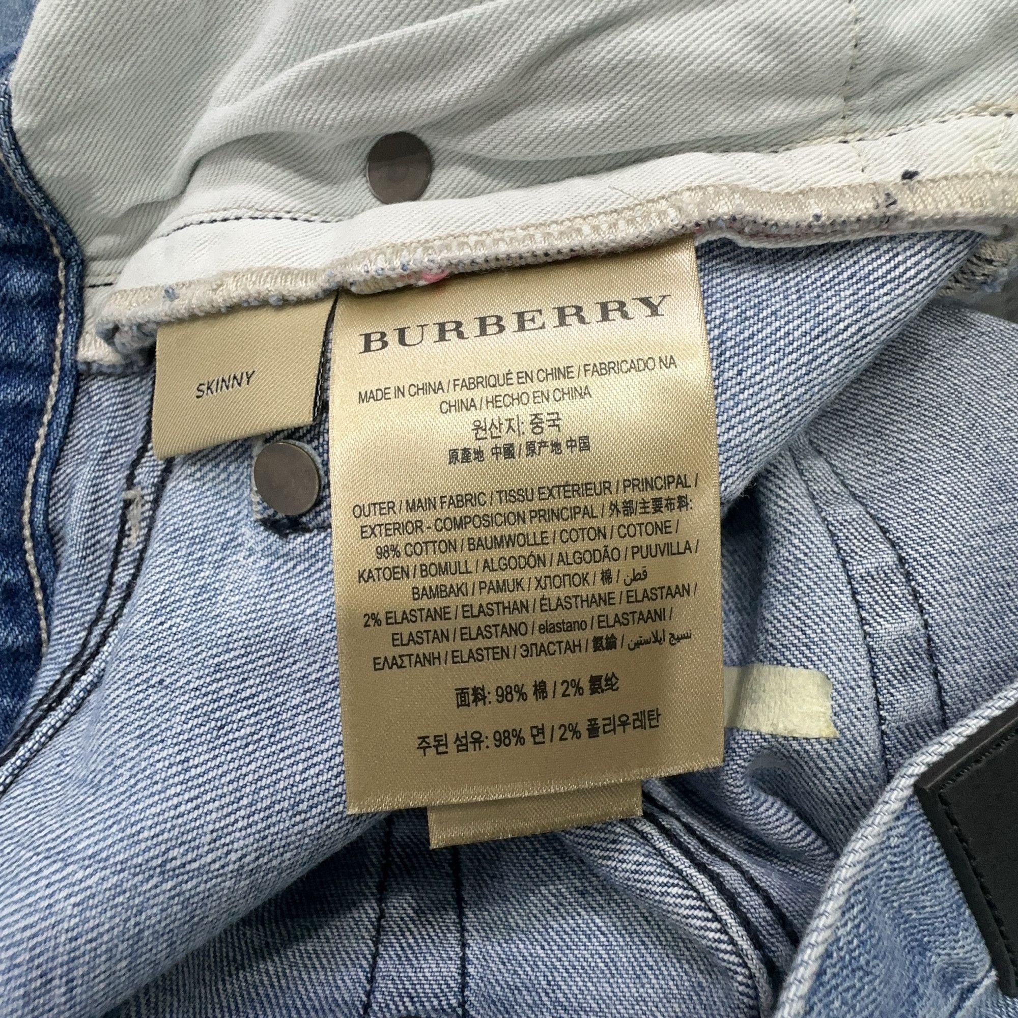 Burberry Burberry Blue Denim Jeans Size 30 Size US 30 / EU 46 - 4 Thumbnail
