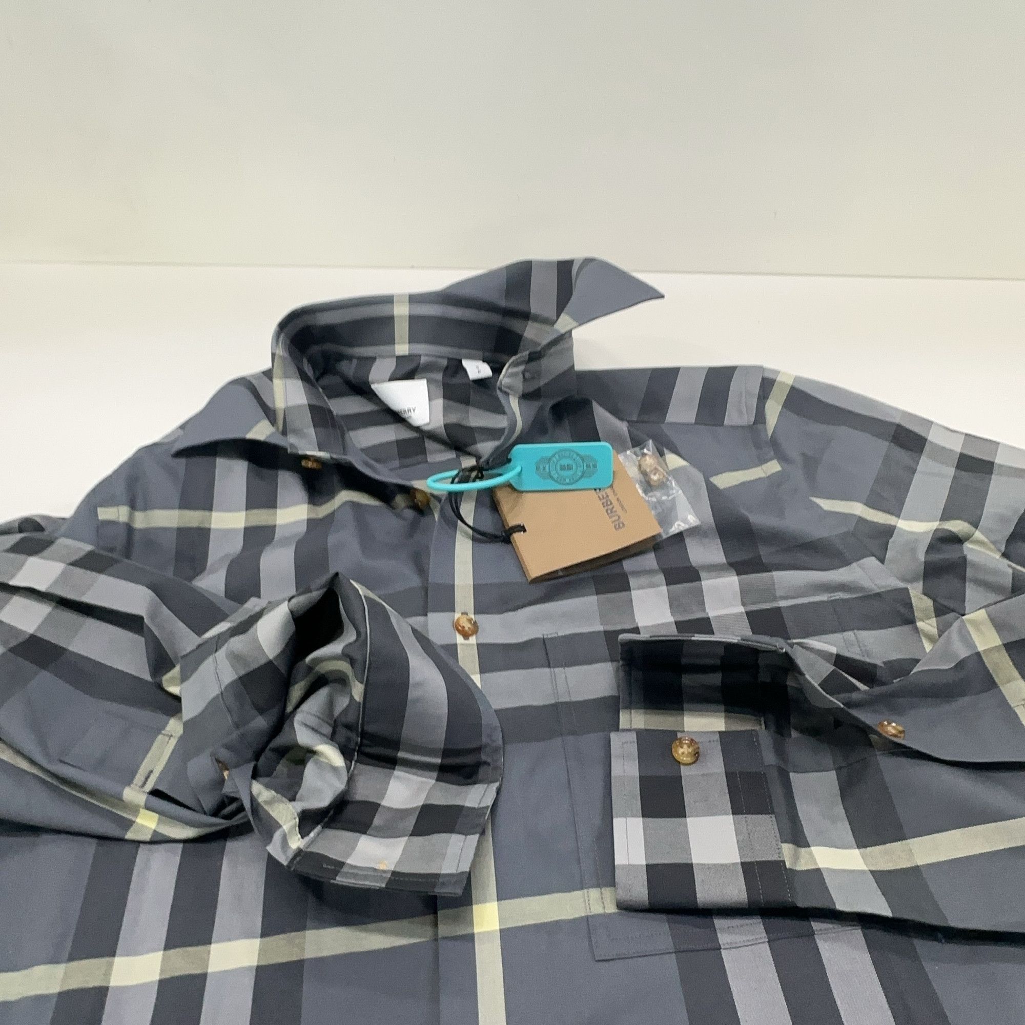 Burberry Burberry Check Button Up Shirt Size S Size US S / EU 44-46 / 1 - 14 Thumbnail