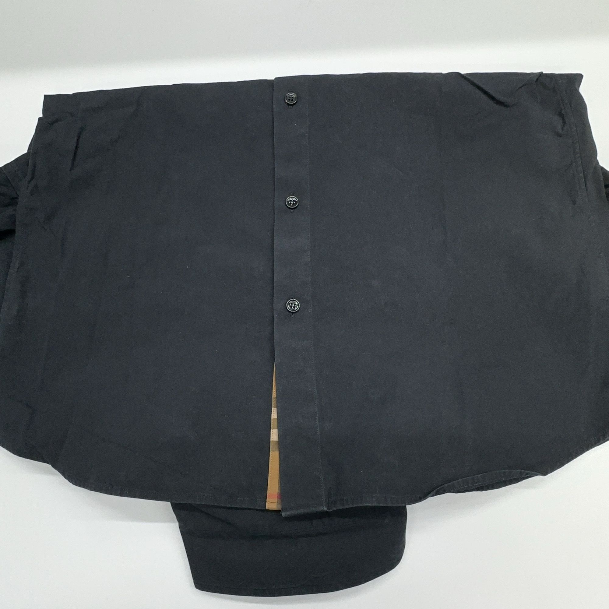 Burberry Burberry Black Button Up Shirt Size M Size US M / EU 48-50 / 2 - 15 Thumbnail