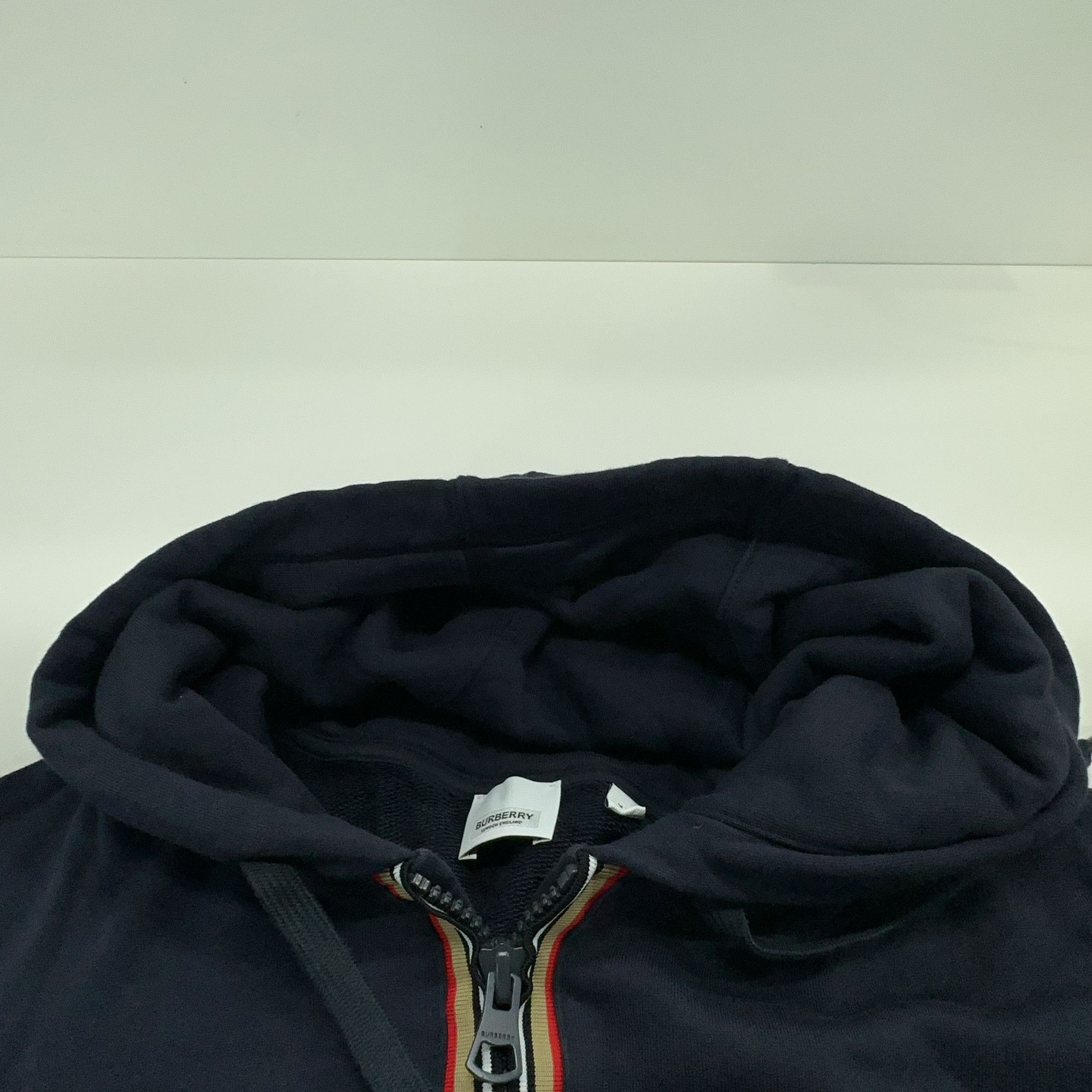 Burberry Burberry Icon Stripe Zip Hoodie Size XL Size US XL / EU 56 / 4 - 6 Thumbnail