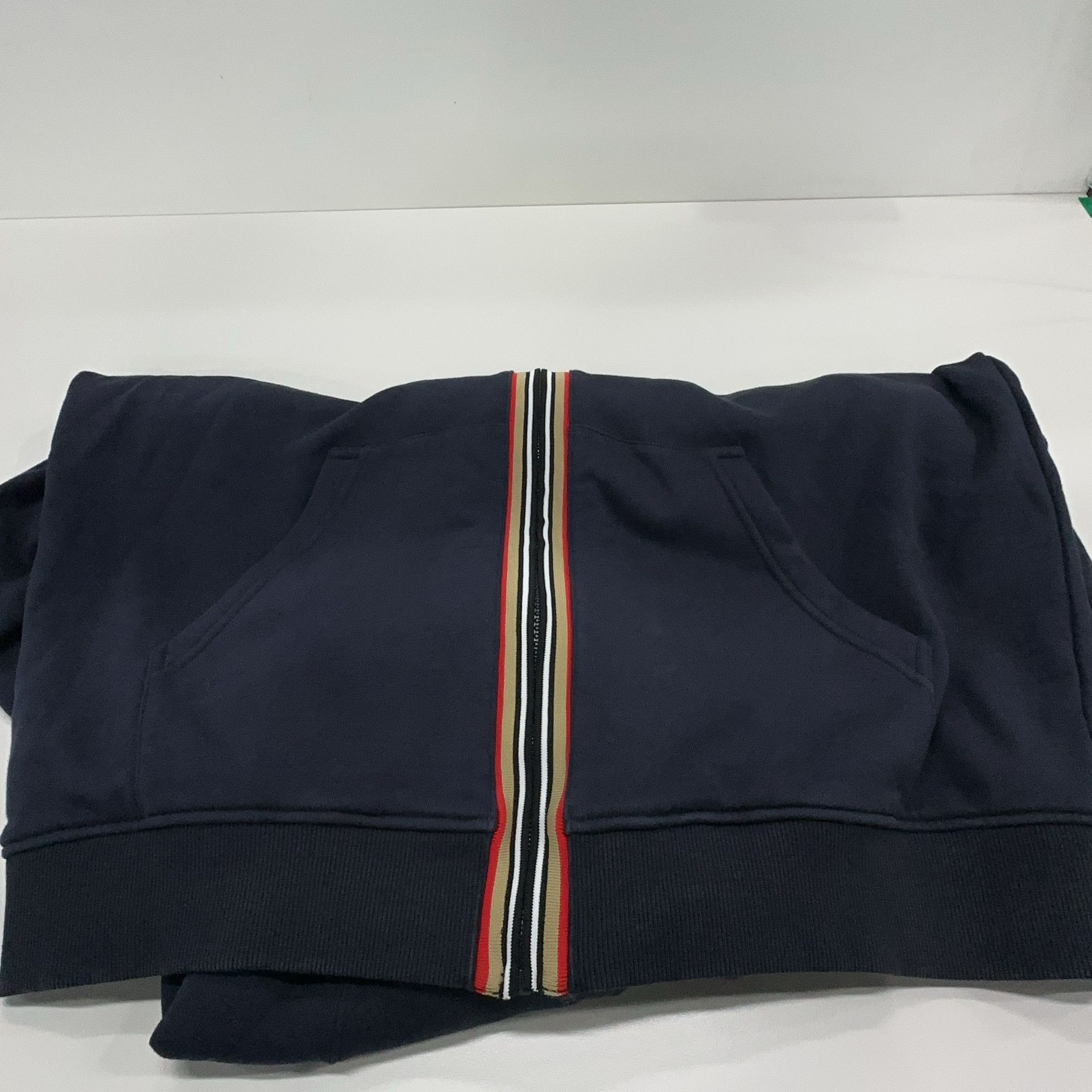 Burberry Burberry Icon Stripe Zip Hoodie Size XL Size US XL / EU 56 / 4 - 8 Thumbnail