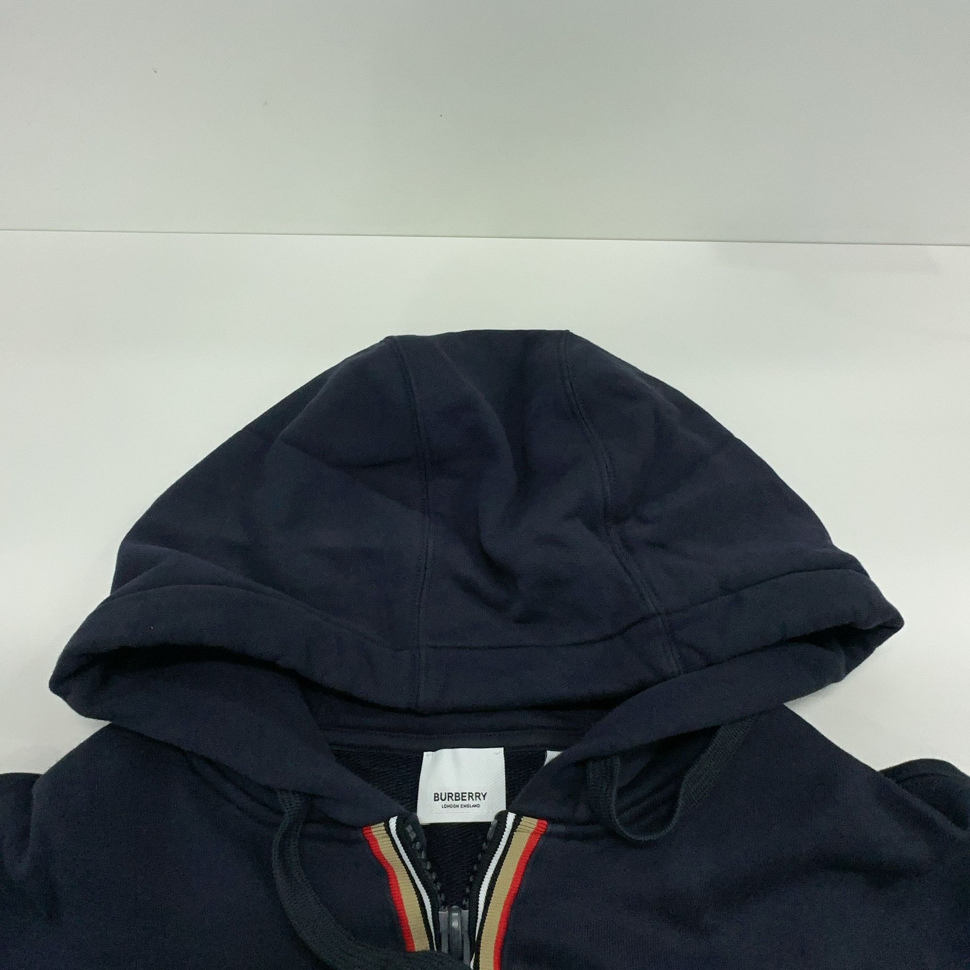 Burberry Burberry Icon Stripe Zip Hoodie Size XL Size US XL / EU 56 / 4 - 5 Thumbnail