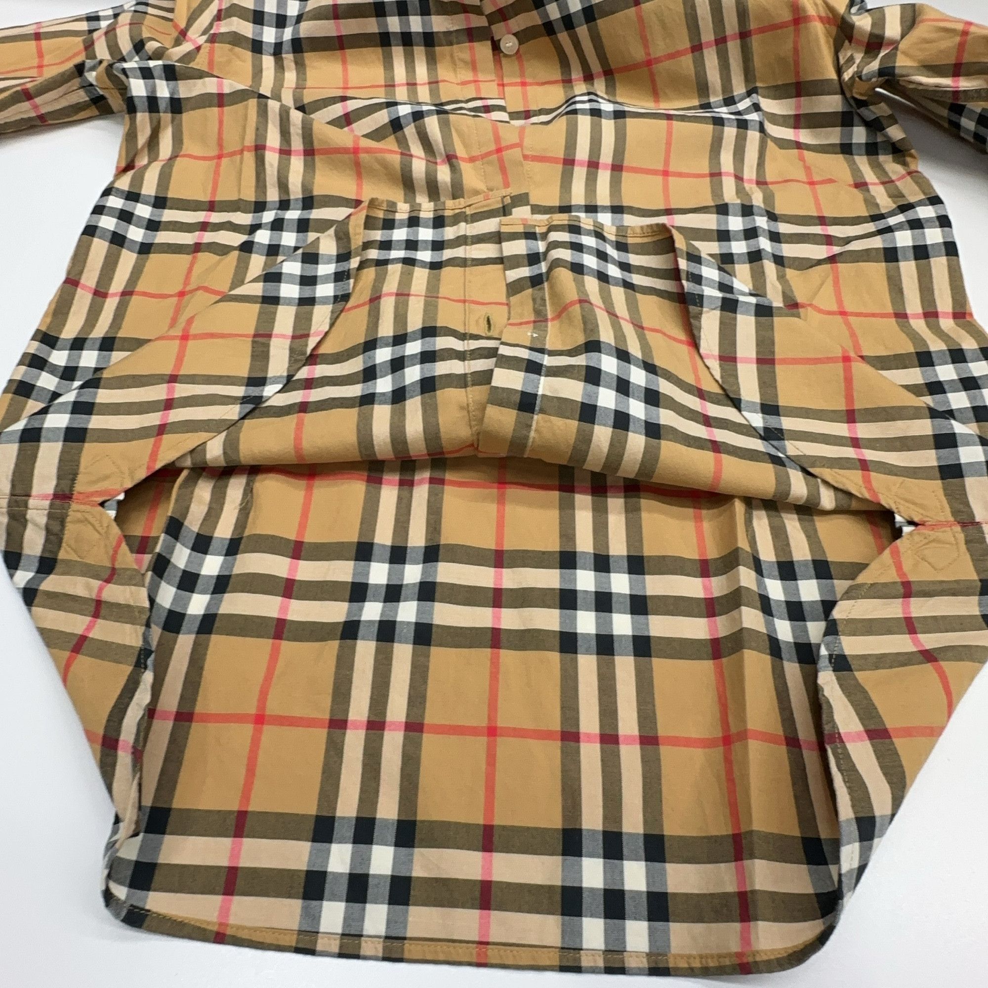 Burberry Burberry Classic Check Button Up Shirt Size UK 6 Size XS / US 0-2 / IT 36-38 - 7 Thumbnail
