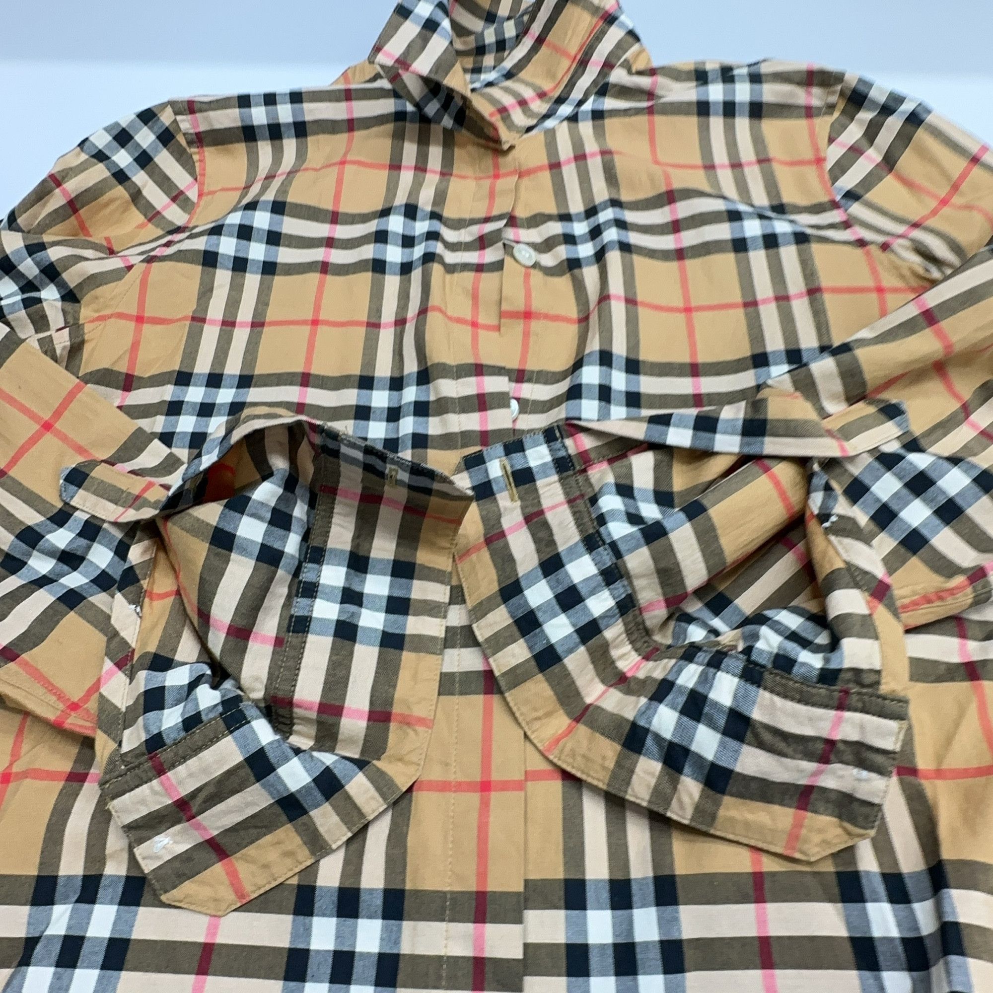 Burberry Burberry Classic Check Button Up Shirt Size UK 6 Size XS / US 0-2 / IT 36-38 - 10 Thumbnail