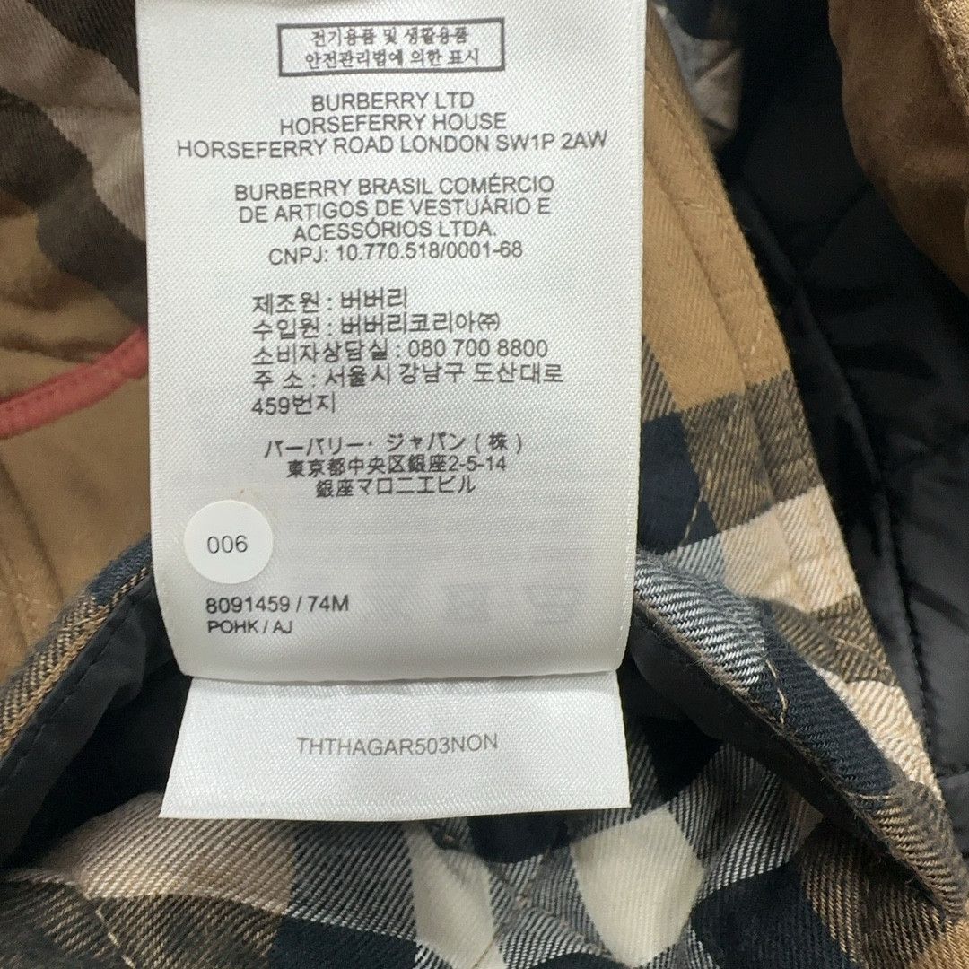 Burberry Burberry Check Quilted Jacket Size S Size US S / EU 44-46 / 1 - 4 Thumbnail