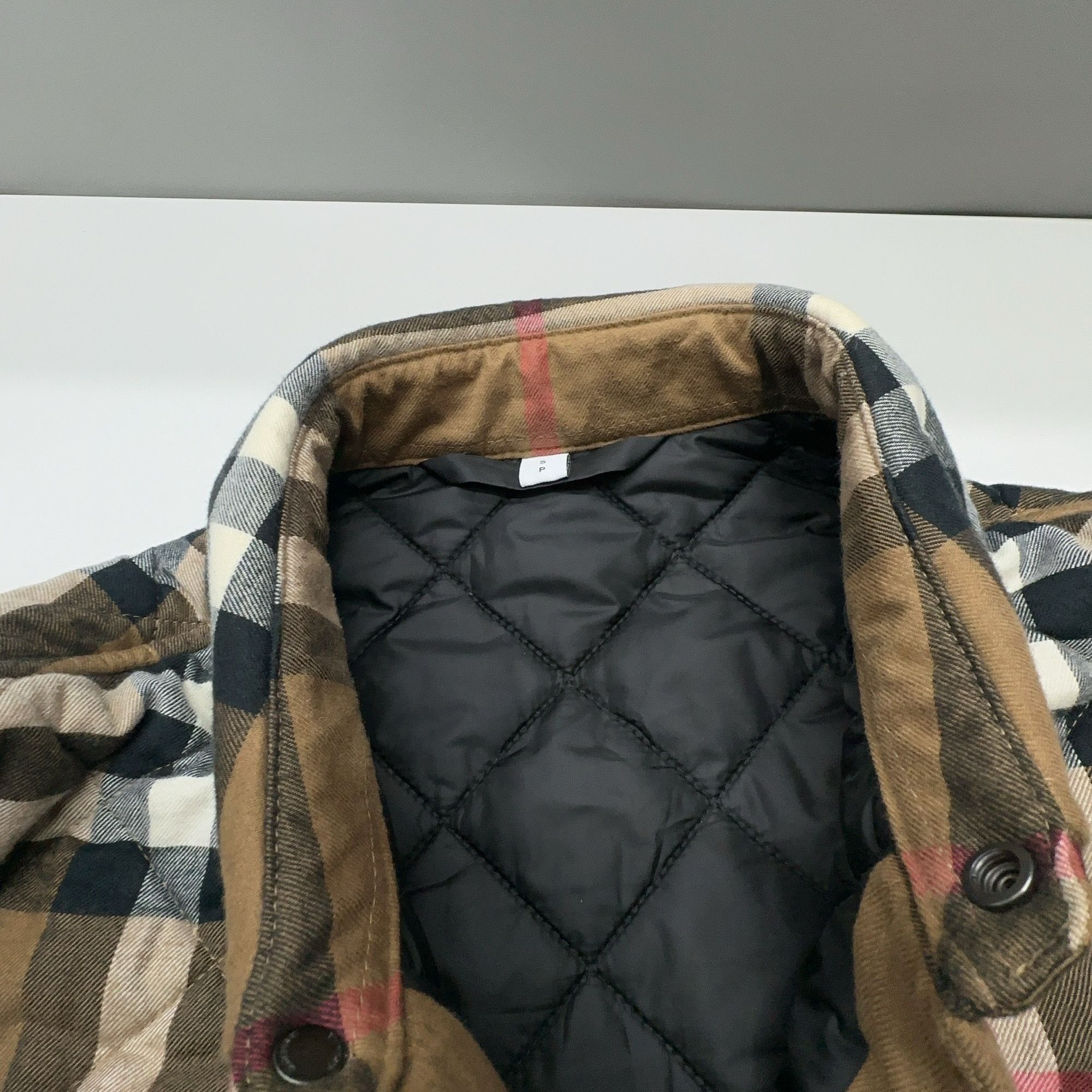 Burberry Burberry Check Quilted Jacket Size S Size US S / EU 44-46 / 1 - 5 Thumbnail
