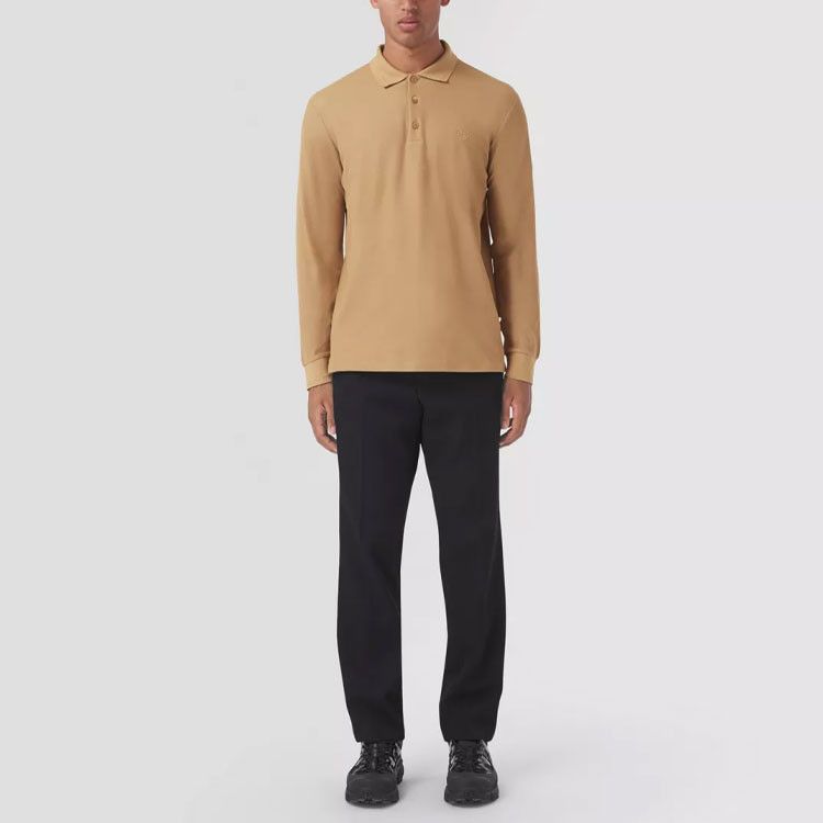 Burberry Burberry Logo Embroidery Long Sleeve Polo Size XL Size US XL / EU 56 / 4 - 11 Thumbnail