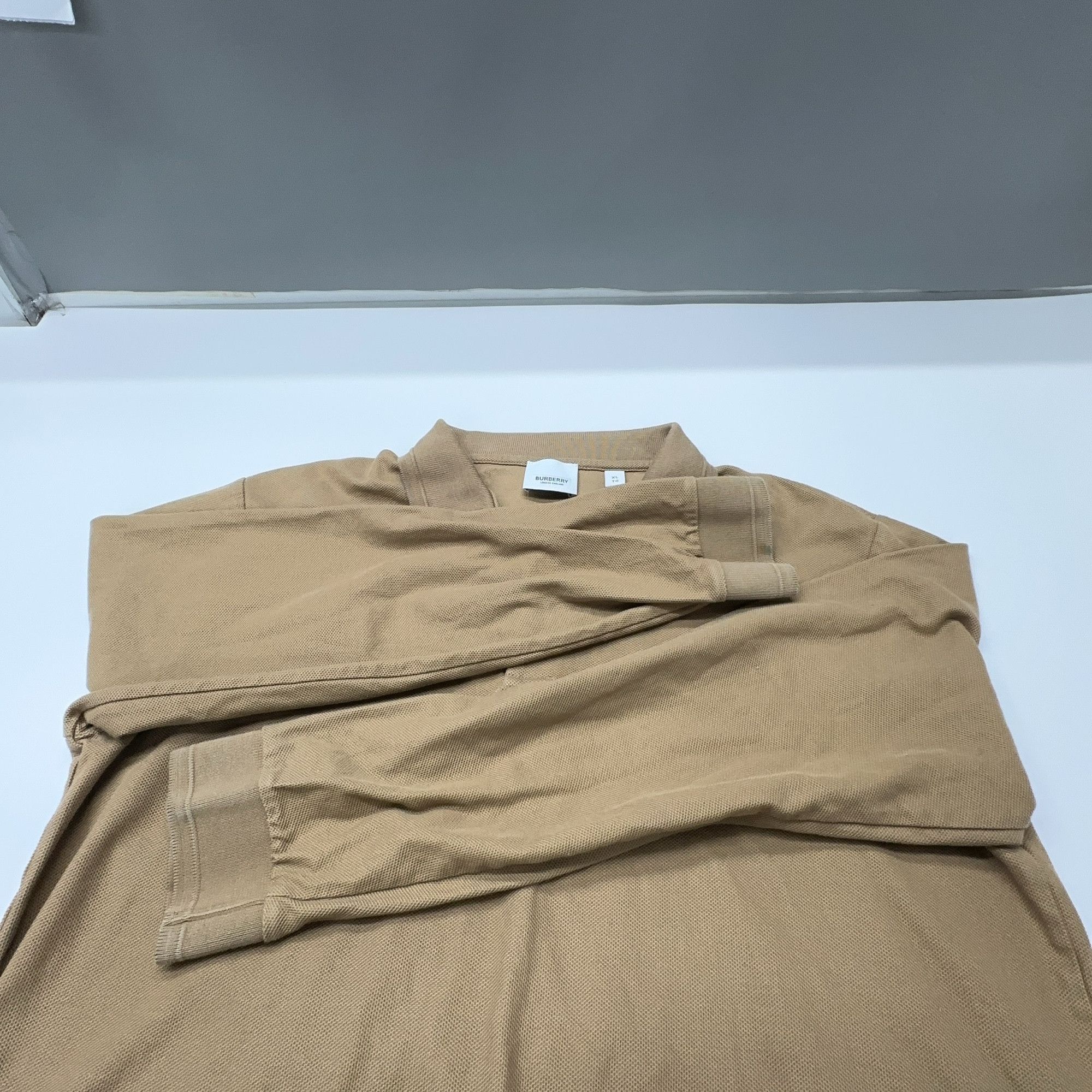 Burberry Burberry Logo Embroidery Long Sleeve Polo Size XL Size US XL / EU 56 / 4 - 10 Thumbnail