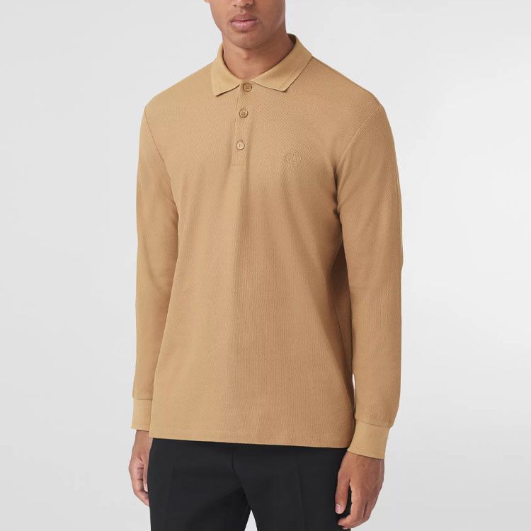 Burberry Burberry Logo Embroidery Long Sleeve Polo Size XL Size US XL / EU 56 / 4 - 12 Thumbnail