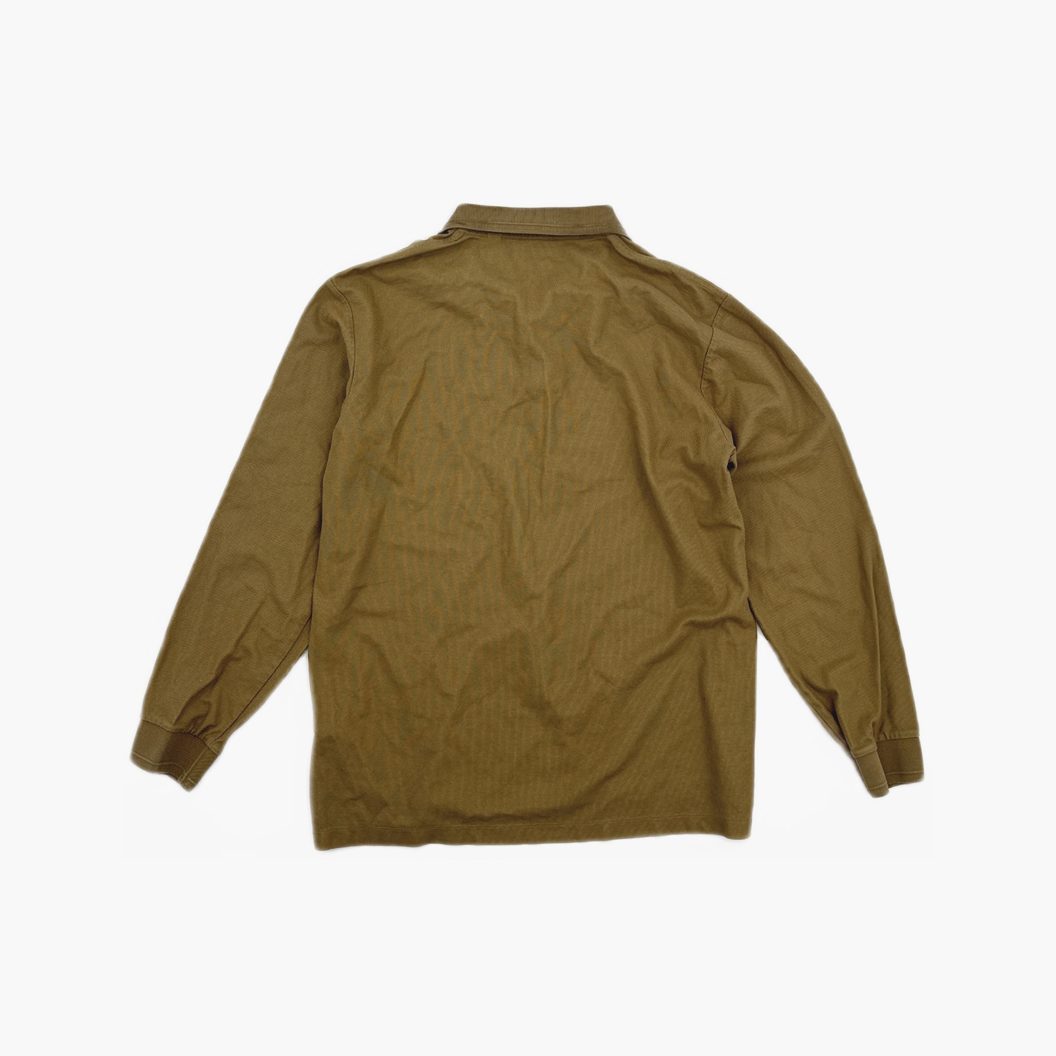 Burberry Burberry Logo Embroidery Long Sleeve Polo Size XL Size US XL / EU 56 / 4 - 2 Thumbnail