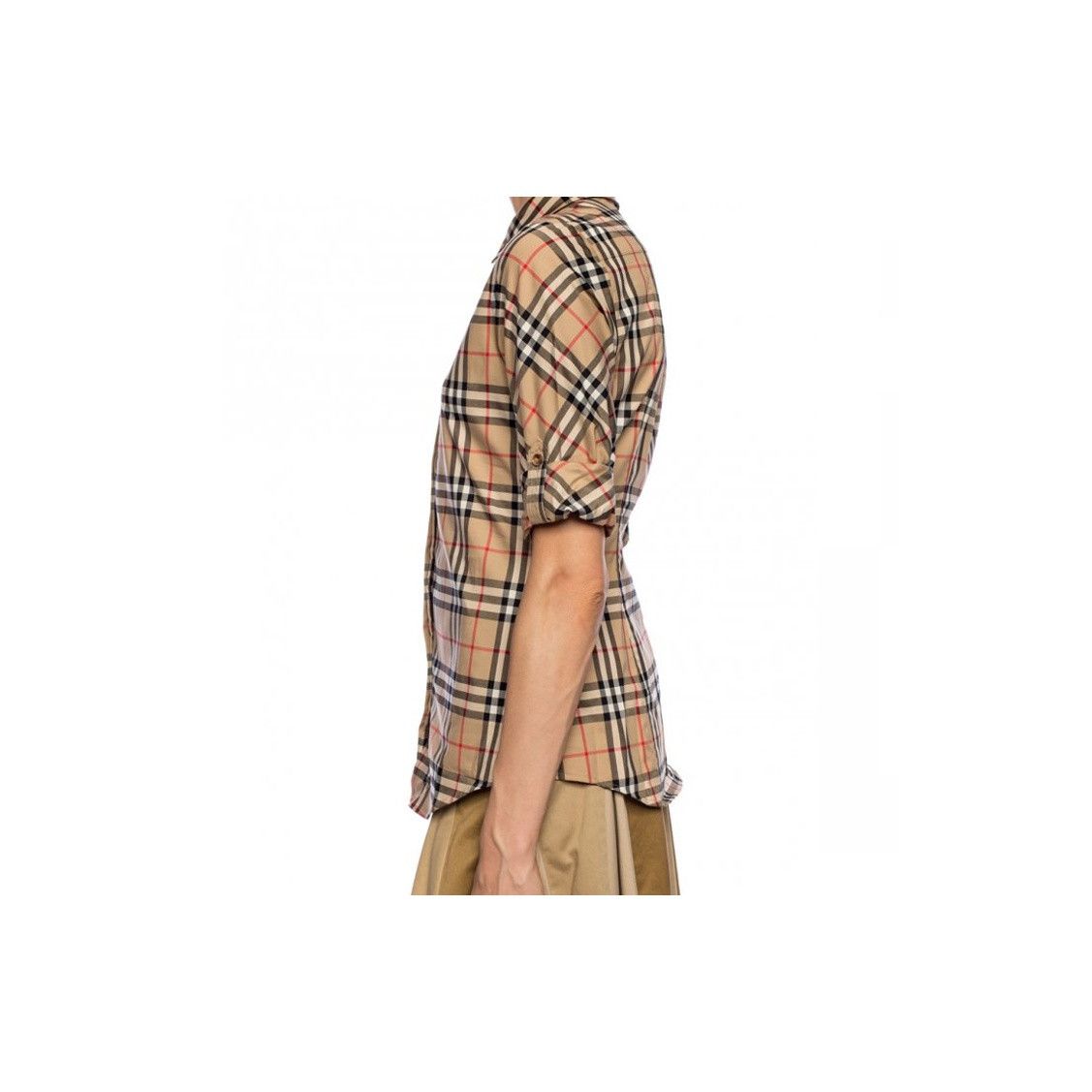 Burberry Burberry Check Pattern Long Sleeve Button Up Shirt Size US 4 Size S / US 4 / IT 40 - 13 Thumbnail