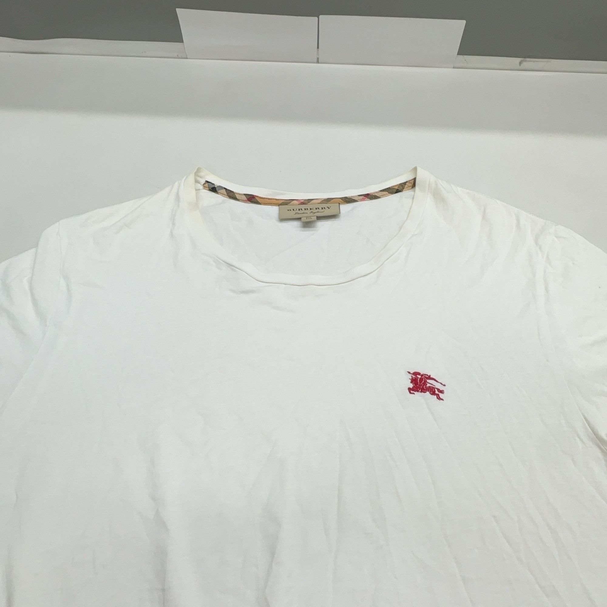 Burberry Burberry Red Knight Logo T-Shirt Size XXL Size US XXL / EU 58 / 5 - 8 Thumbnail