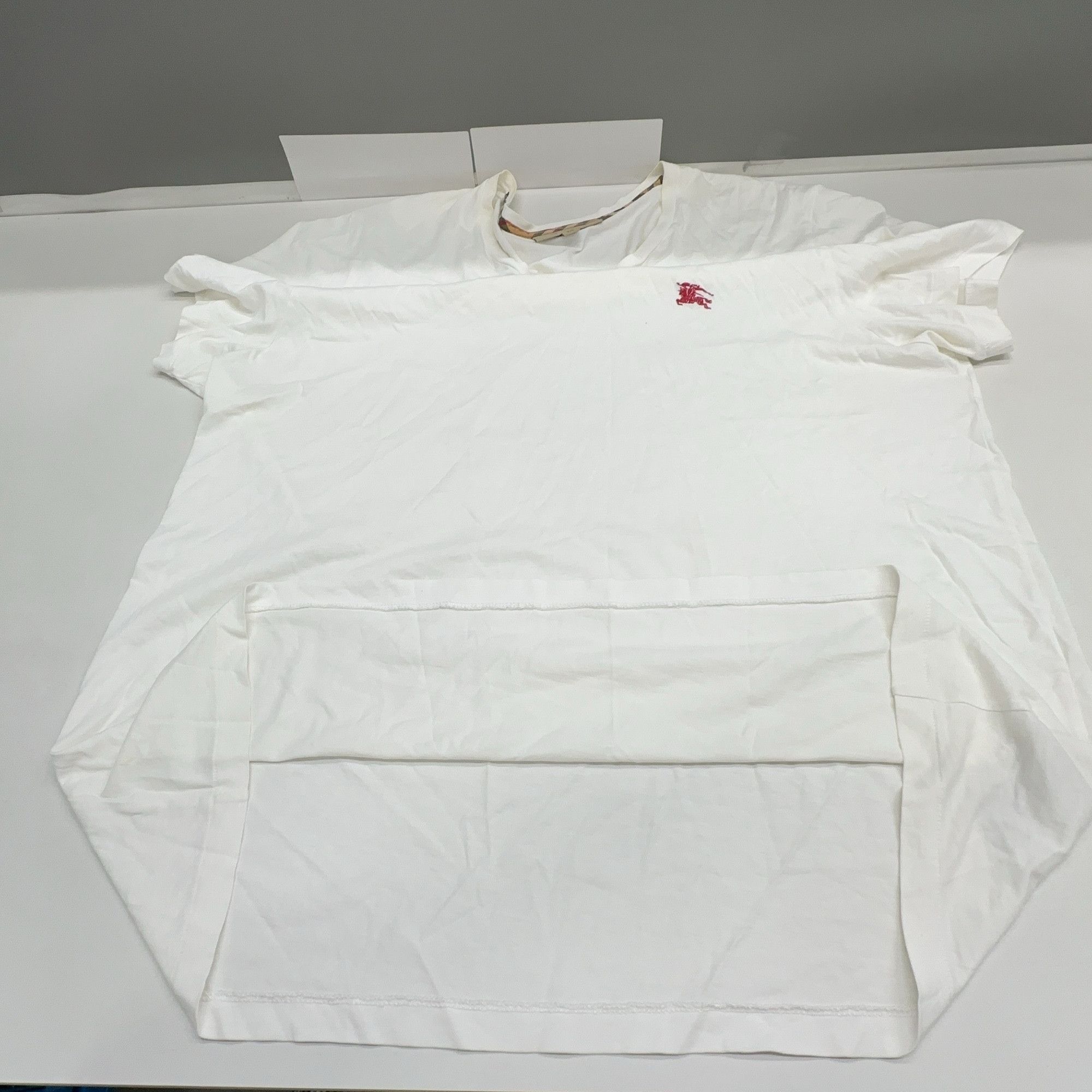 Burberry Burberry Red Knight Logo T-Shirt Size XXL Size US XXL / EU 58 / 5 - 6 Thumbnail