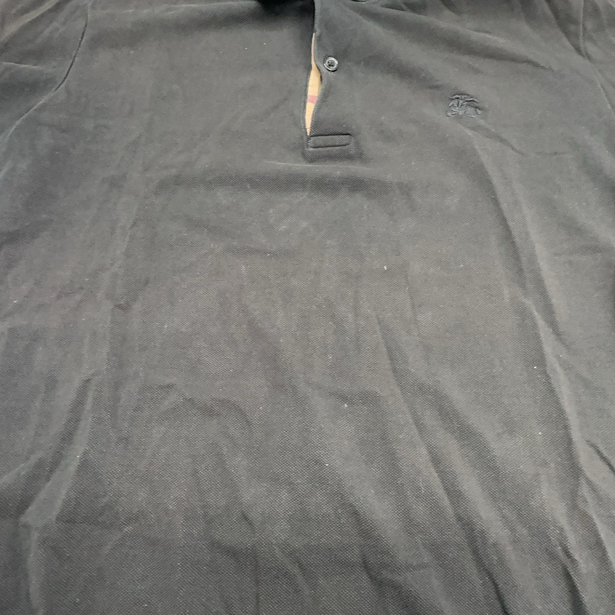 Burberry Burberry Check Placket Logo Polo Shirt Size L Size US L / EU 52-54 / 3 - 8 Thumbnail