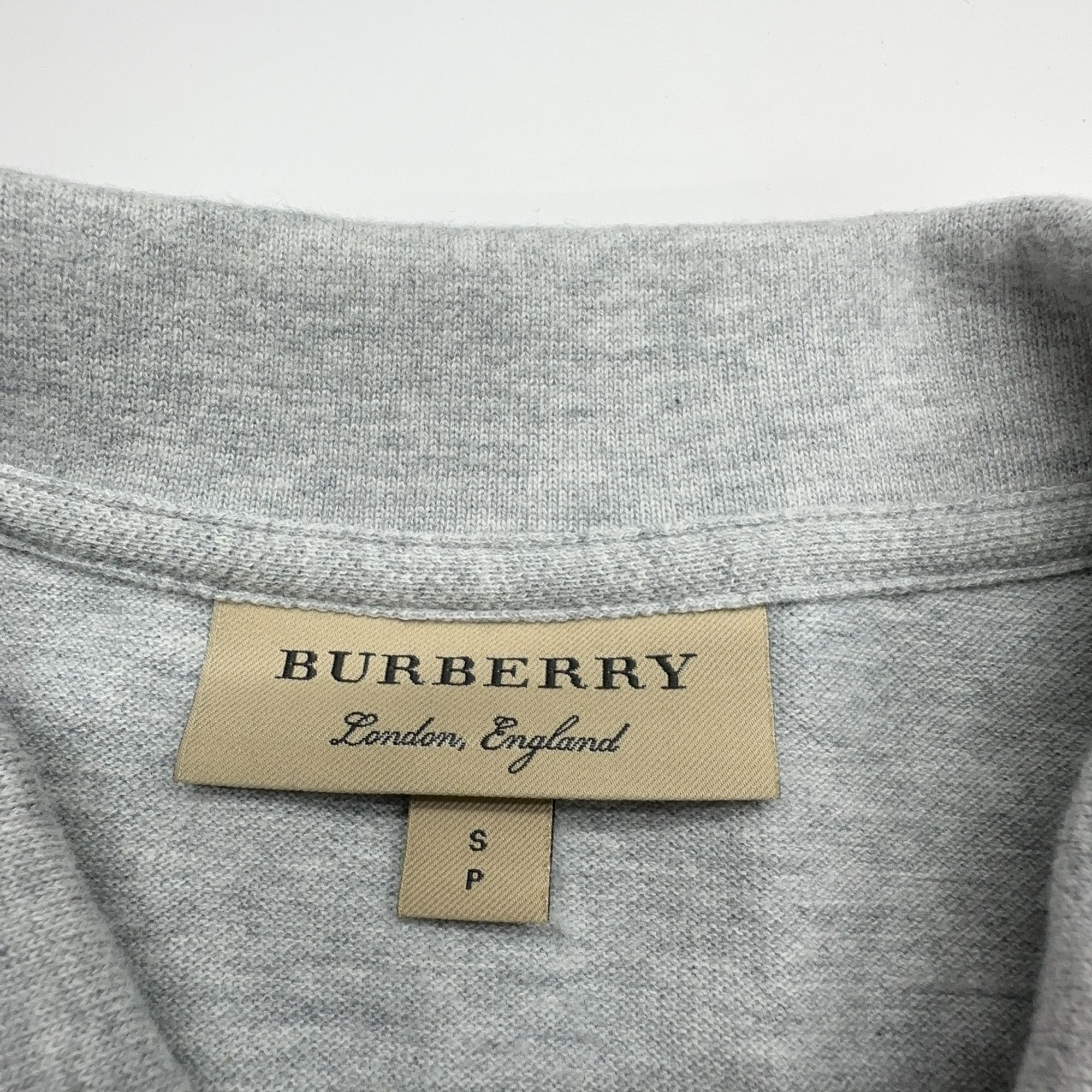 Burberry Burberry Embroidered Logo Polo Shirt Size S Size US S / EU 44-46 / 1 - 4 Thumbnail