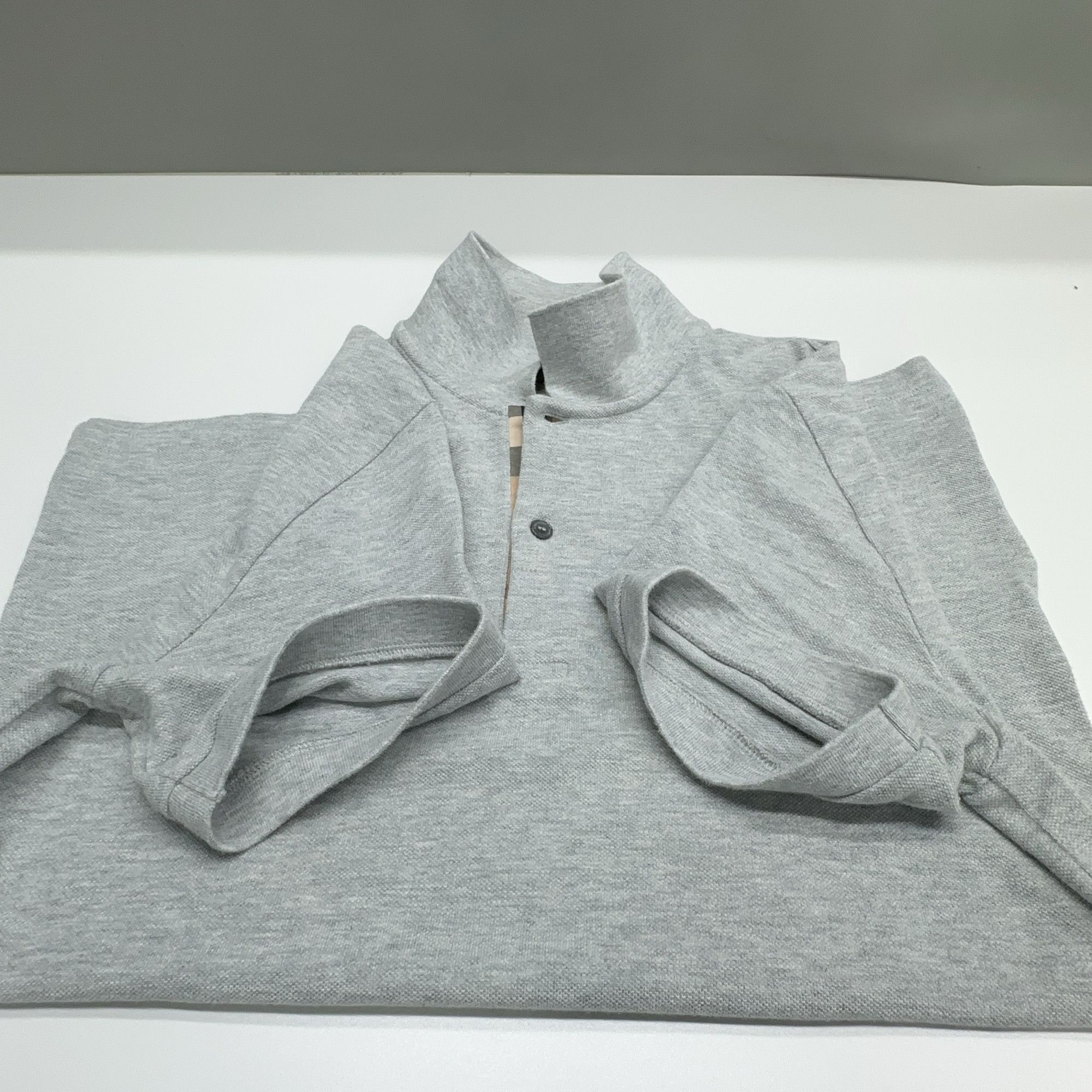 Burberry Burberry Embroidered Logo Polo Shirt Size S Size US S / EU 44-46 / 1 - 8 Thumbnail