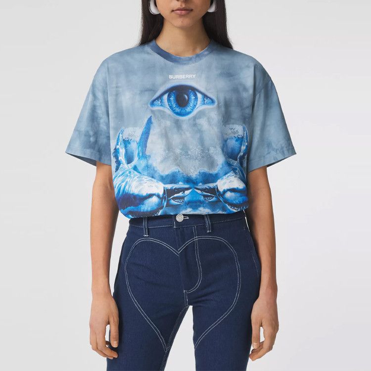 Burberry Burberry Shark Eye Print T-Shirt Size XS Size XS / US 0-2 / IT 36-38 - 8 Thumbnail