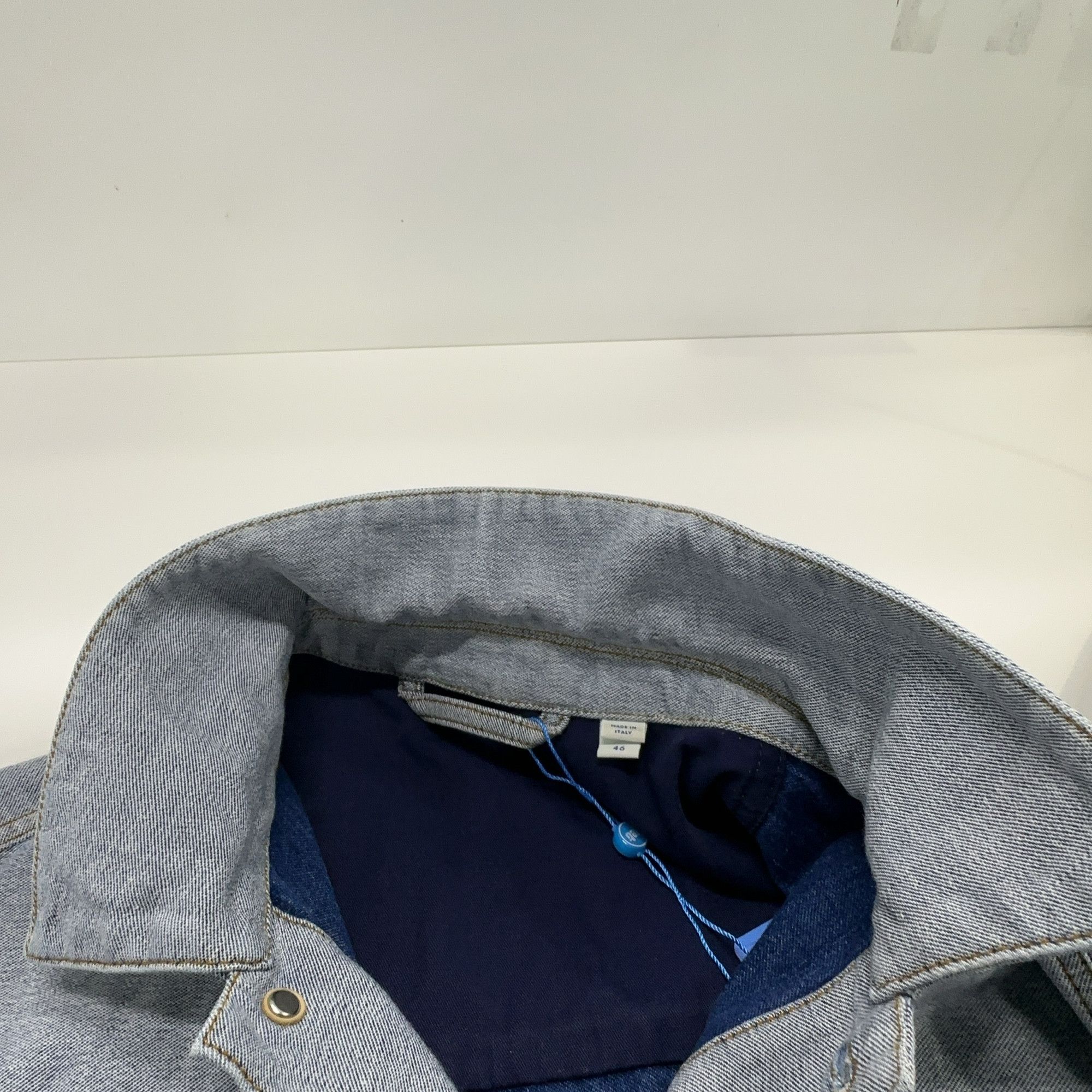 Burberry Burberry Equestrian Knight Denim Jacket Size S Size US S / EU 44-46 / 1 - 6 Thumbnail