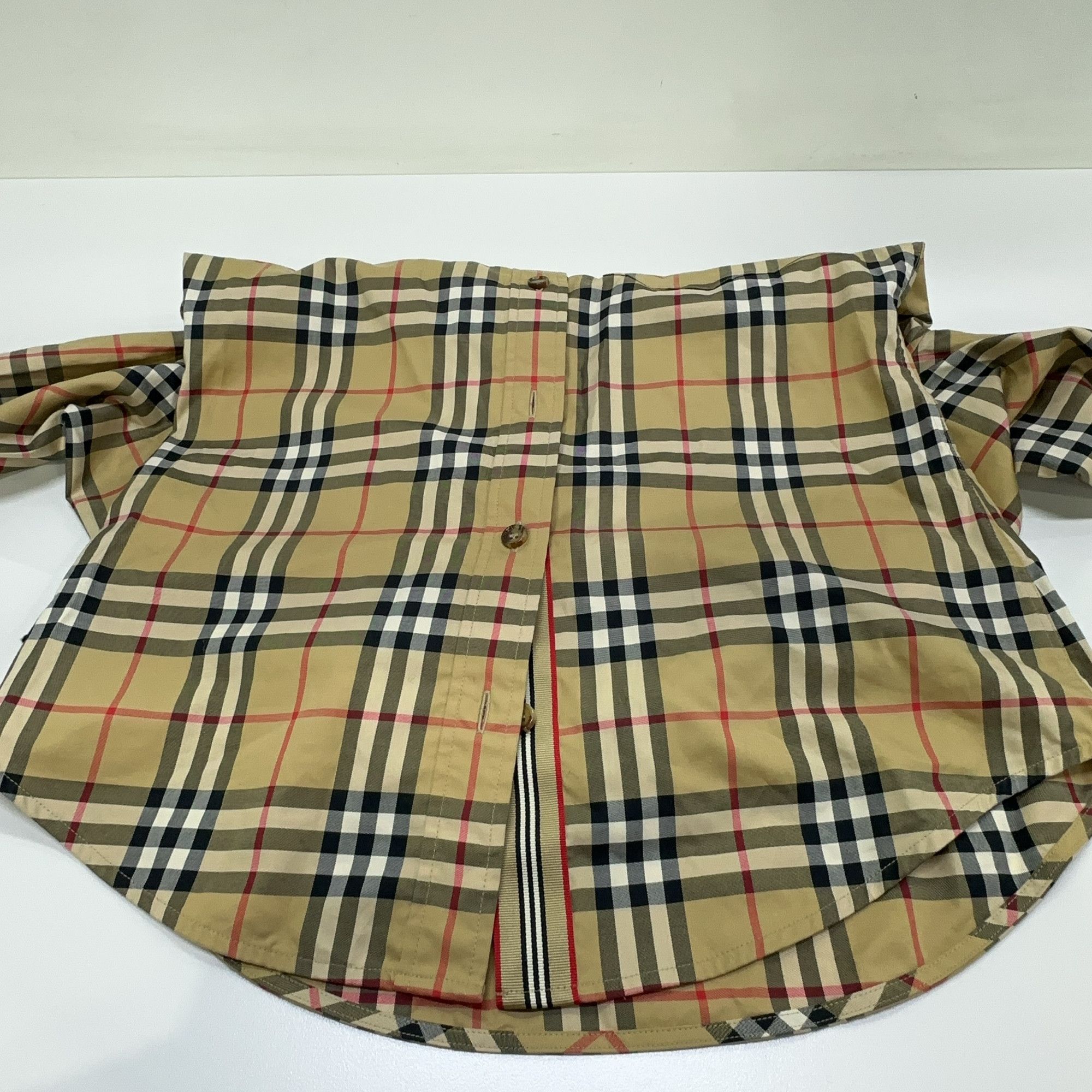 Burberry Burberry Classic Check Button Up Shirt Size 4 Size XS / US 0-2 / IT 36-38 - 7 Thumbnail