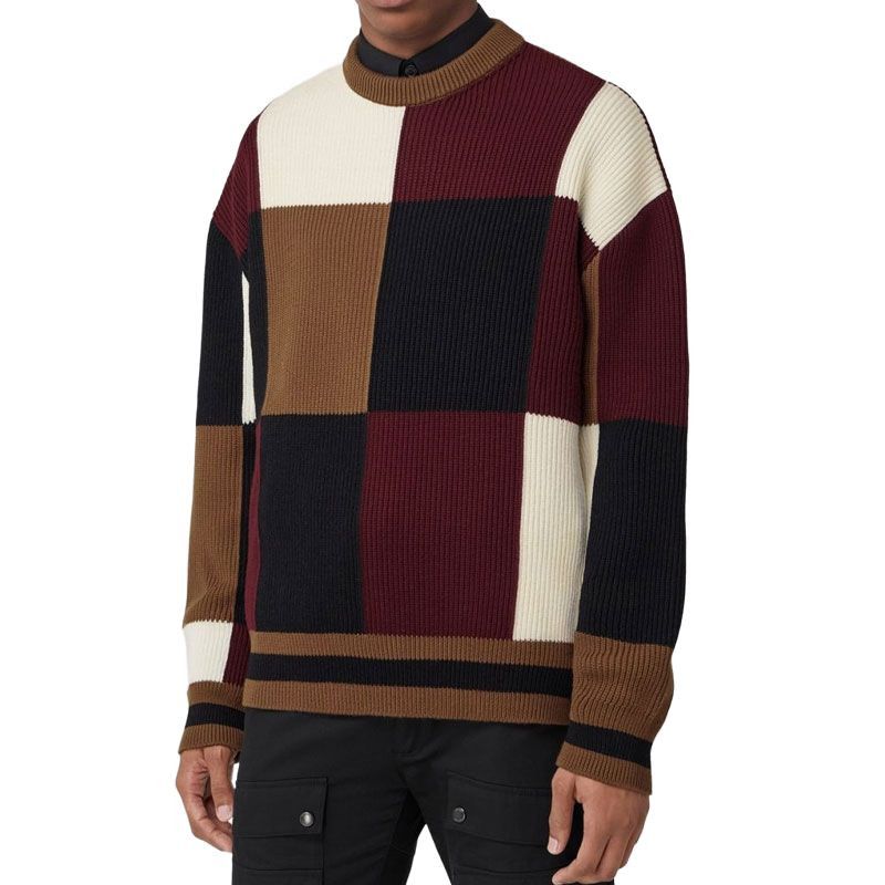 Burberry Burberry Colorblock Patchwork Sweater Size US S Size US S / EU 44-46 / 1 - 14 Thumbnail