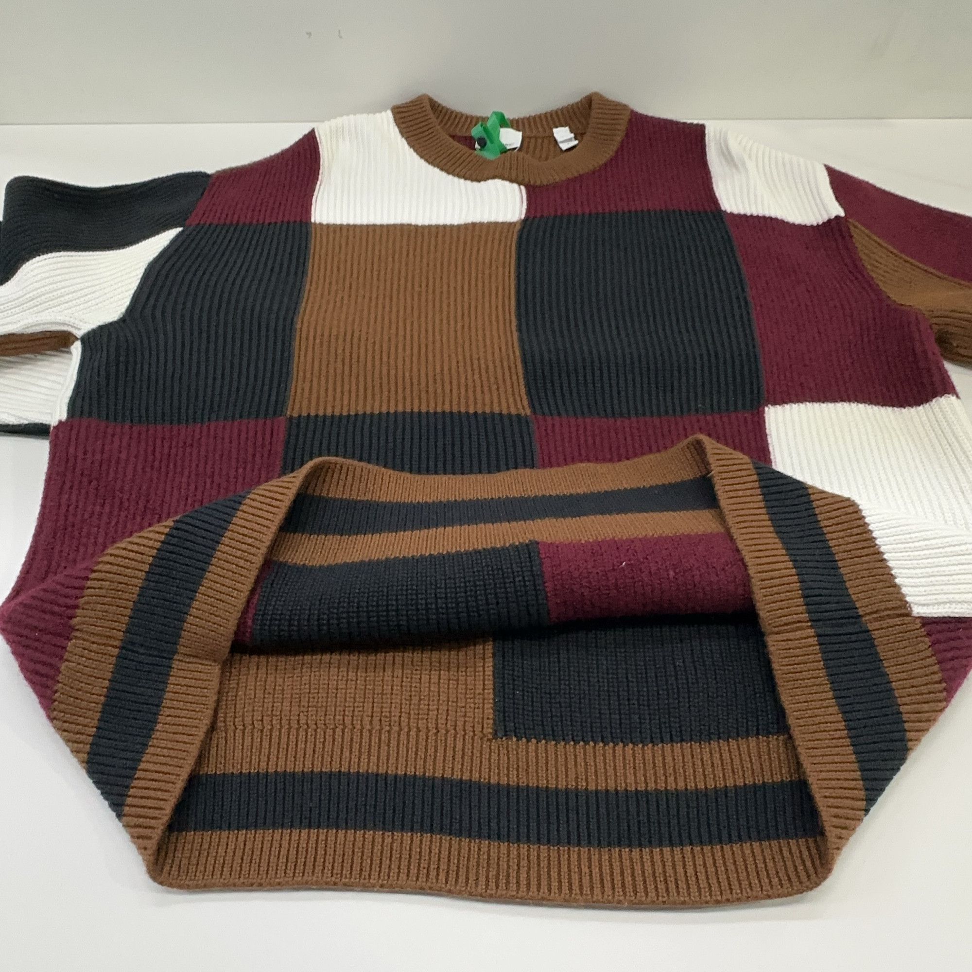 Burberry Burberry Colorblock Patchwork Sweater Size US S Size US S / EU 44-46 / 1 - 7 Thumbnail