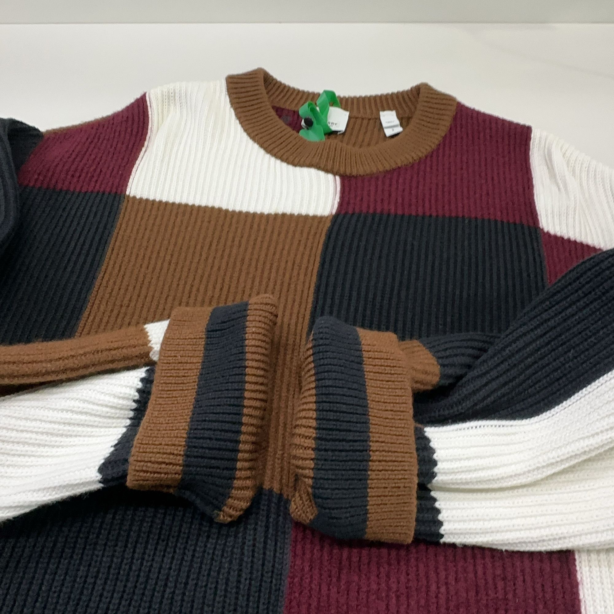 Burberry Burberry Colorblock Patchwork Sweater Size US S Size US S / EU 44-46 / 1 - 9 Thumbnail