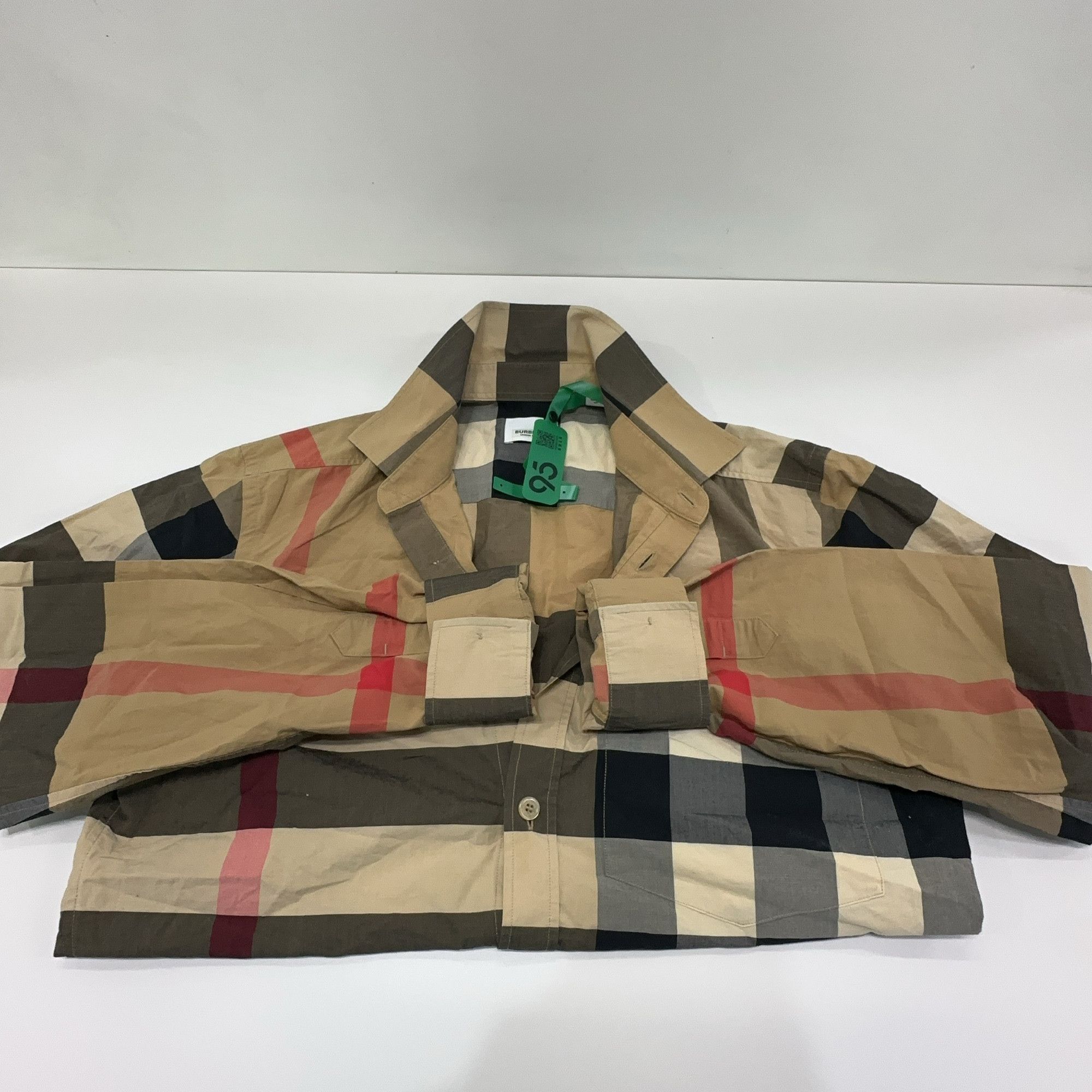 Burberry Burberry Check Long Sleeve Button Up Shirt Size S Size US S / EU 44-46 / 1 - 5 Thumbnail