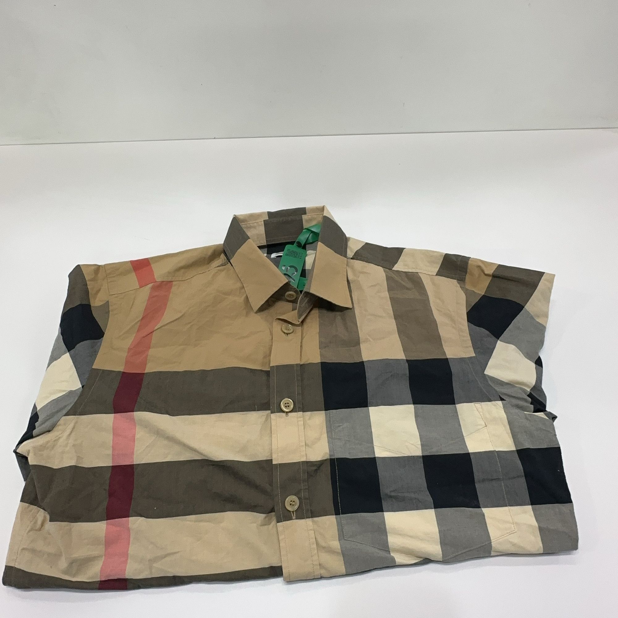 Burberry Burberry Check Long Sleeve Button Up Shirt Size S Size US S / EU 44-46 / 1 - 7 Thumbnail
