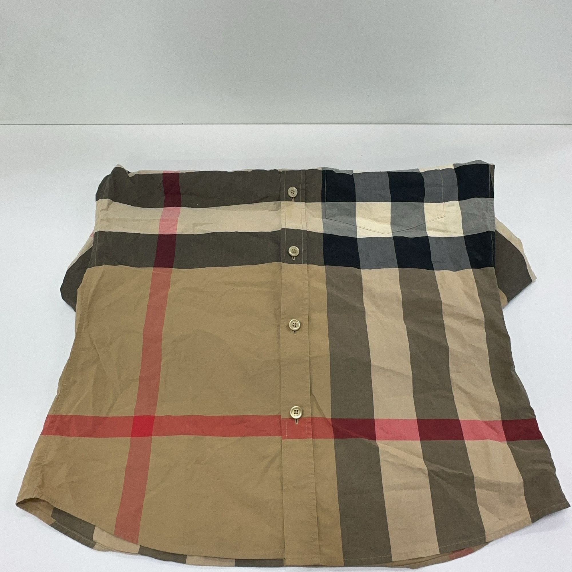 Burberry Burberry Check Long Sleeve Button Up Shirt Size S Size US S / EU 44-46 / 1 - 8 Thumbnail