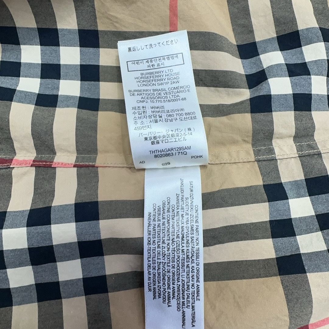 Burberry Burberry Check Long Sleeve Shirt XS Size US XS / EU 42 / 0 - 4 Thumbnail