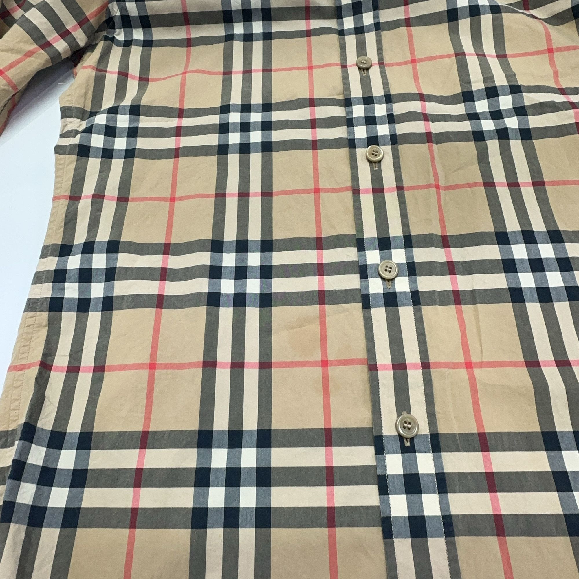 Burberry Burberry Check Long Sleeve Shirt XS Size US XS / EU 42 / 0 - 7 Thumbnail