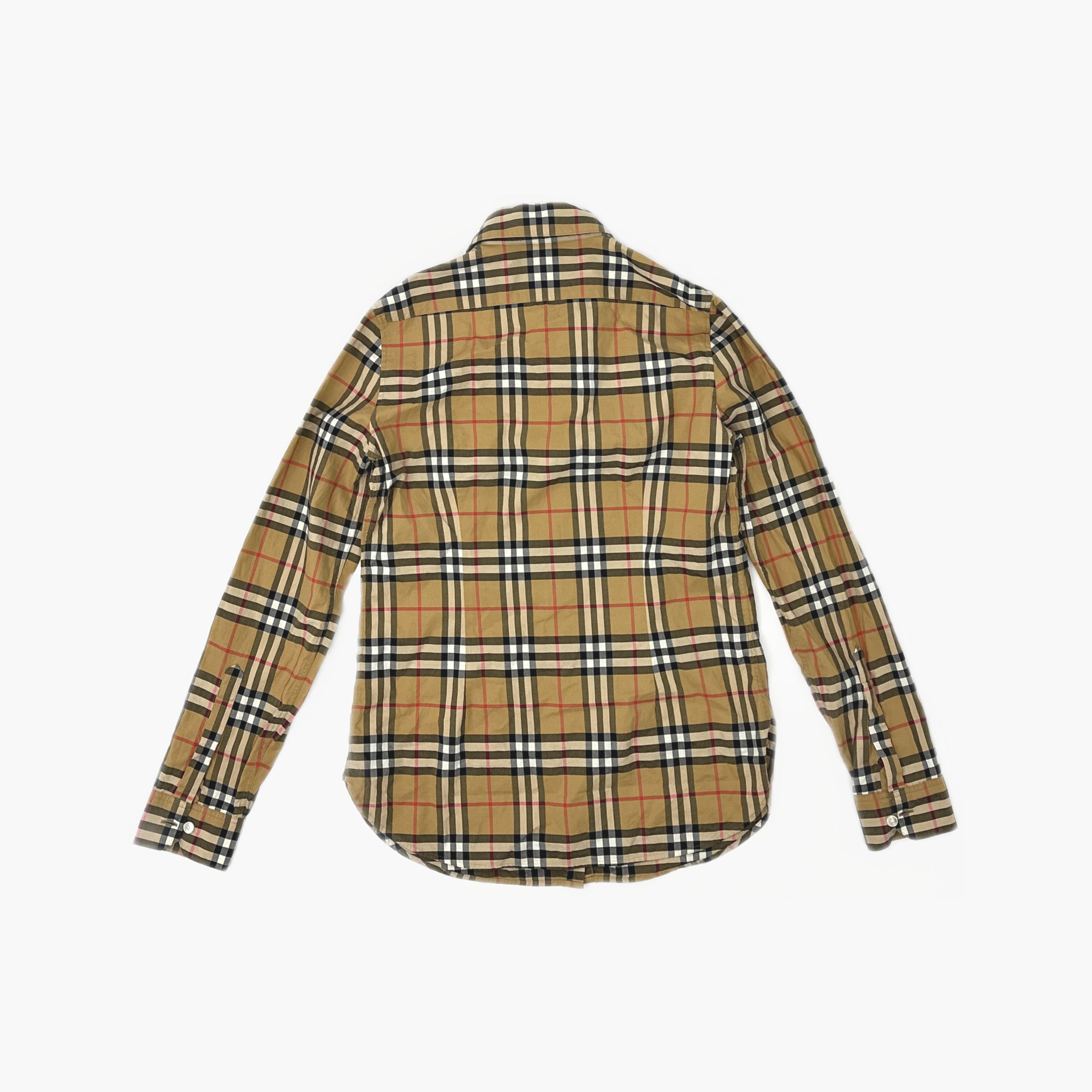 Burberry Burberry Check Button Up Shirt Size 2 Size XS / US 0-2 / IT 36-38 - 2 Thumbnail